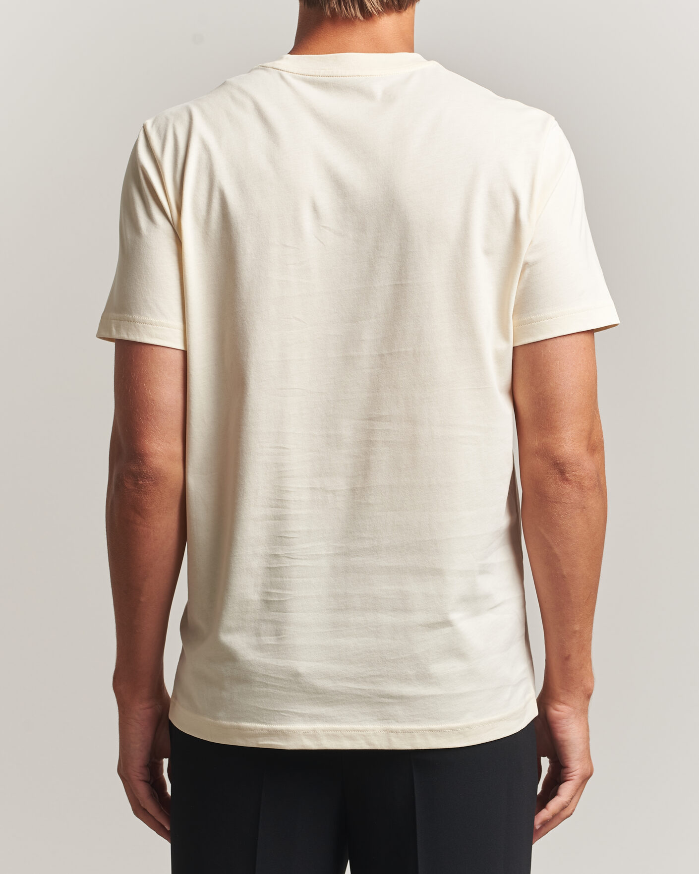 Herre | T-Shirts | Moncler | Logo T-Shirt Off White