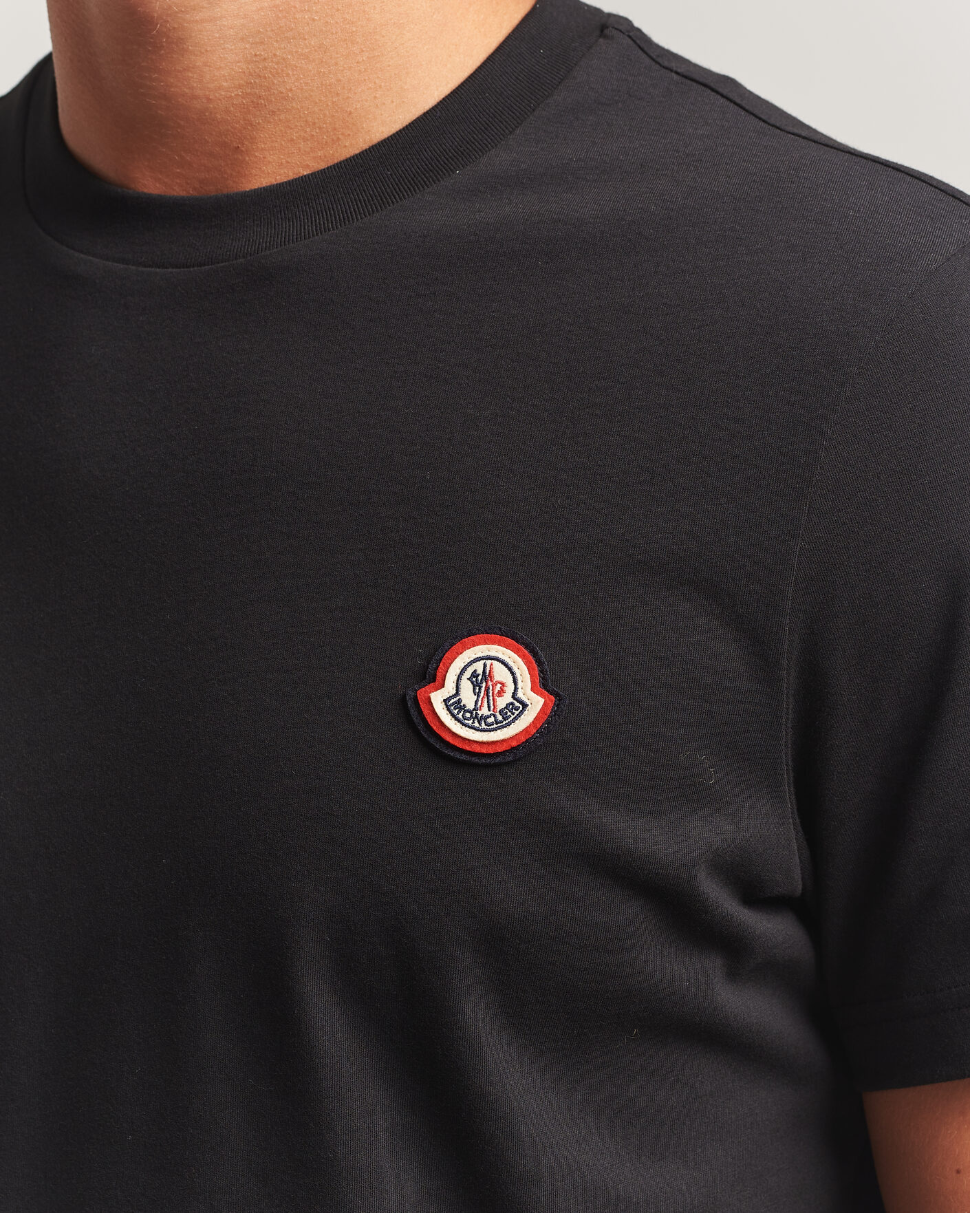 Herre | T-Shirts | Moncler | Logo T-Shirt Black