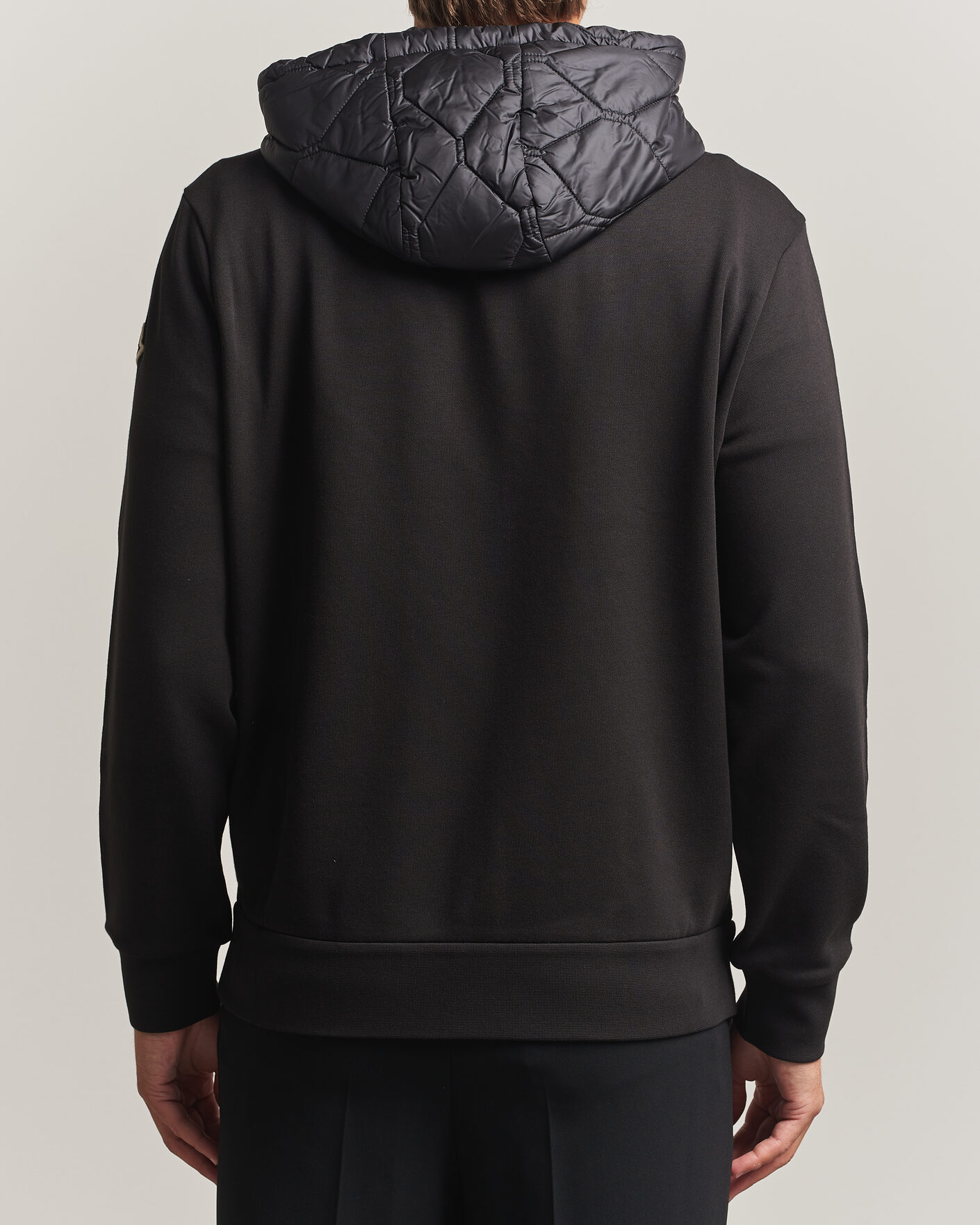 Herre | Gensere | Moncler | Full Zip Hoodie Black