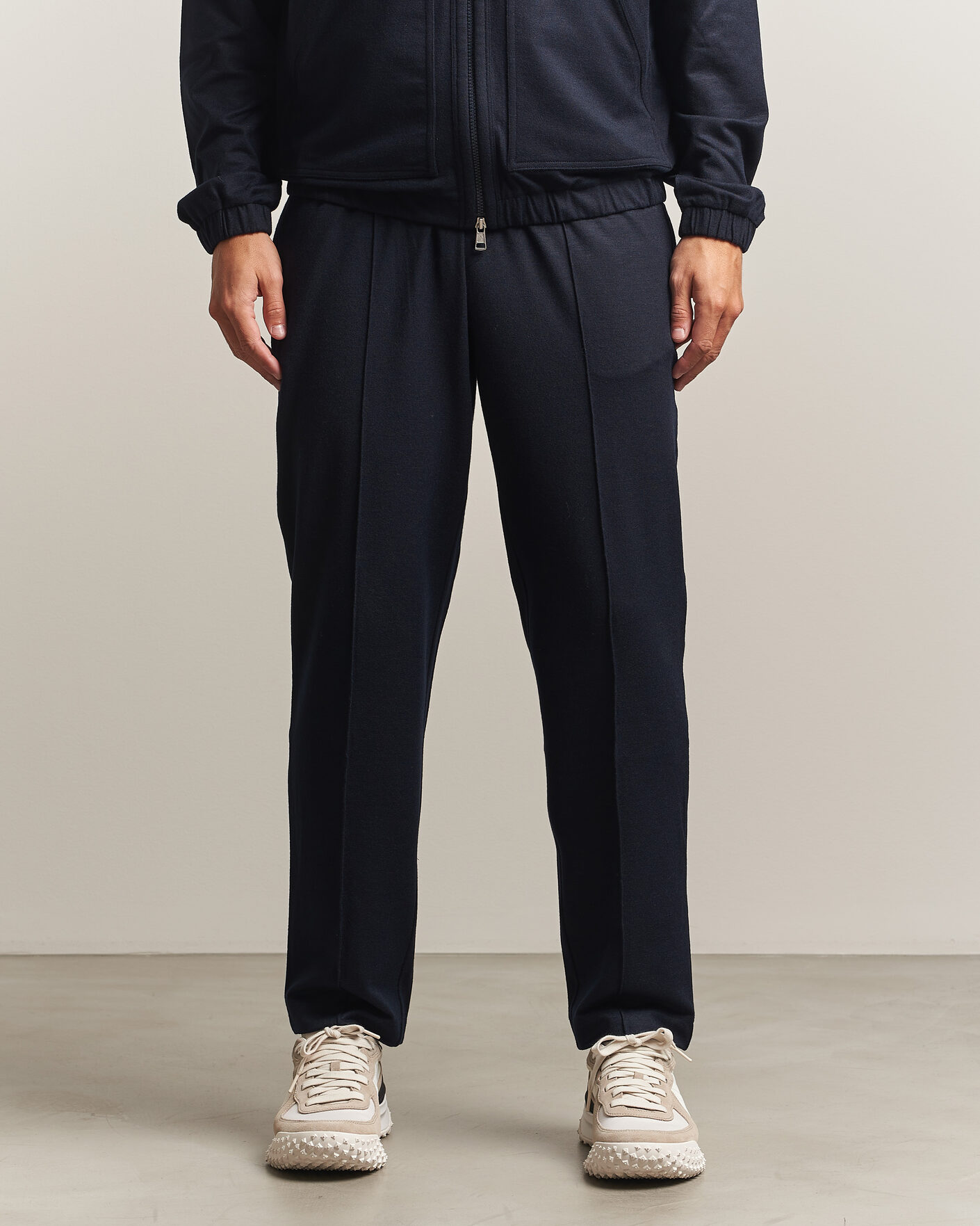 Herre | Bukser | Moncler | Flannel Joggers Navy