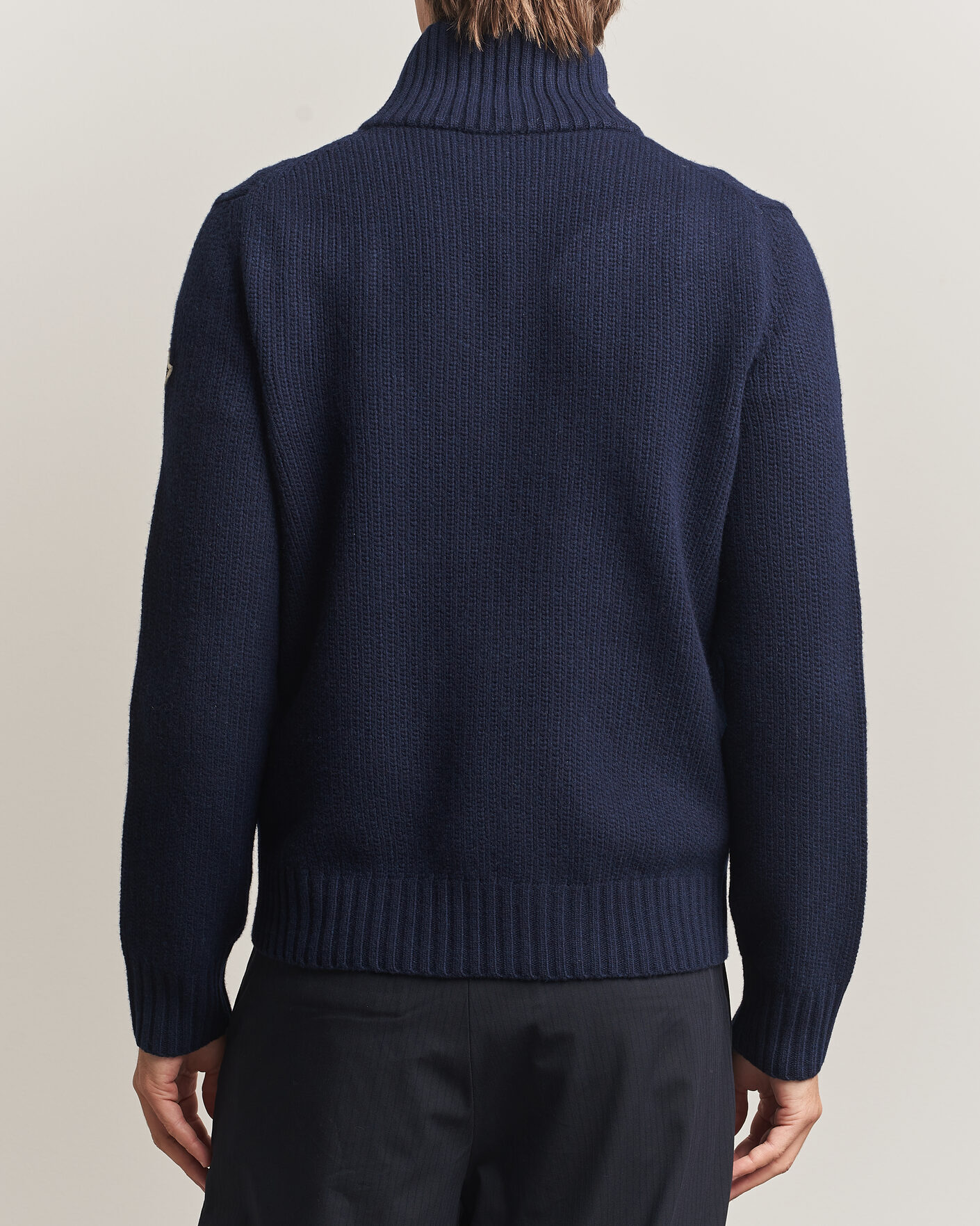 Herre | Gensere | Moncler | Full Zip Cardigan Navy