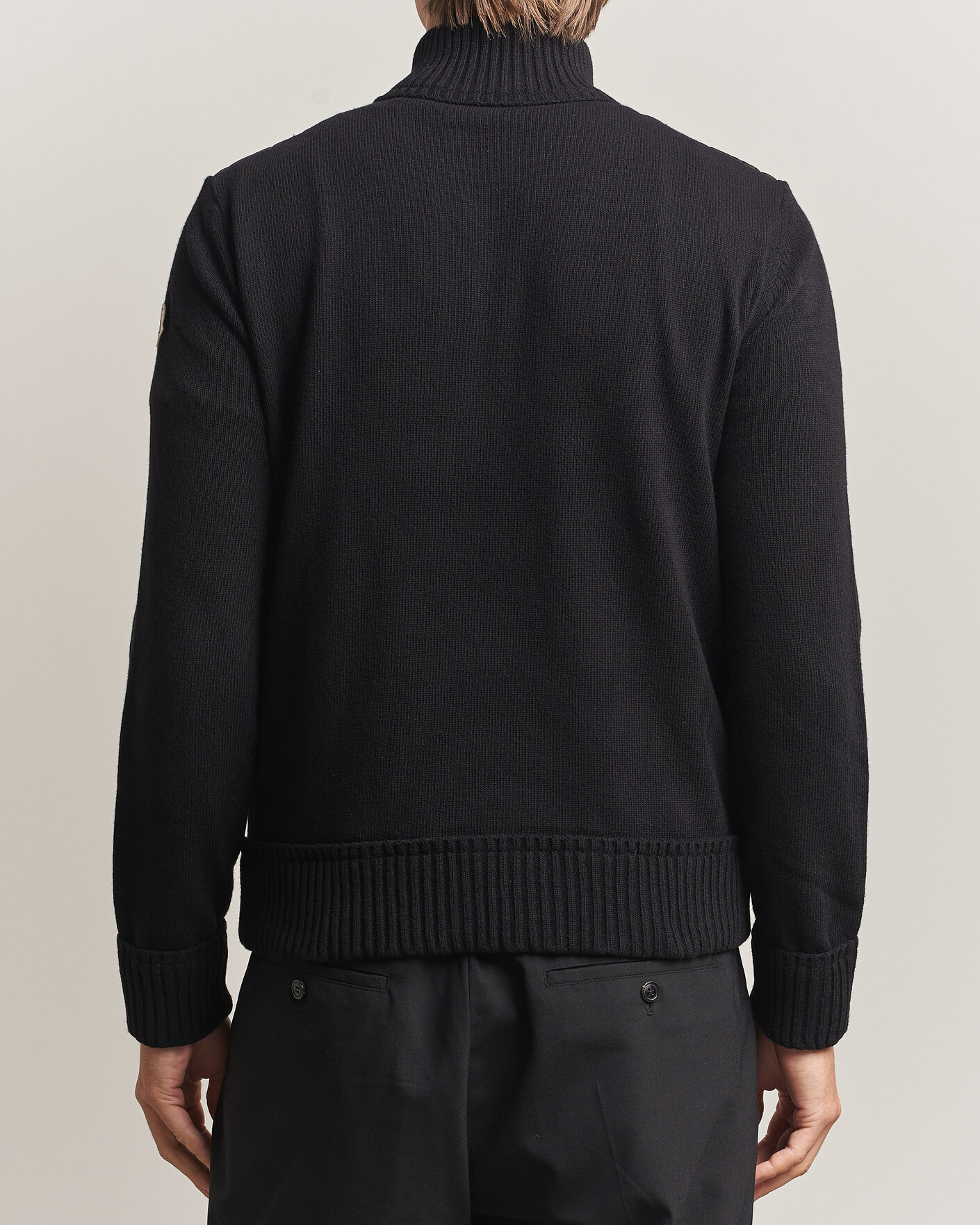 Herre | Jakker | Moncler | Quilted Hybrid Jacket Black