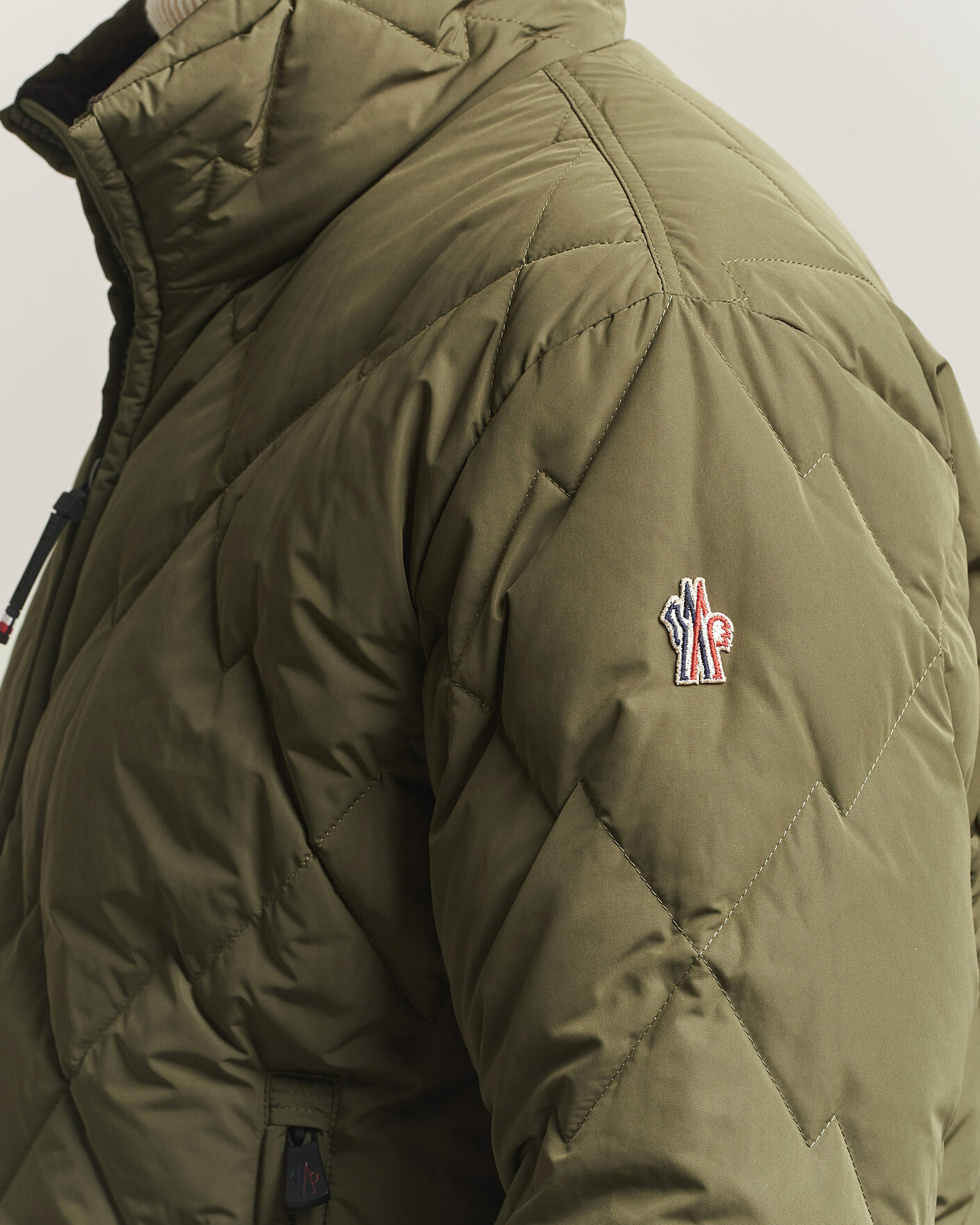 Herre | Jakker | Moncler Grenoble | Bramas Quilted Jacket Olive