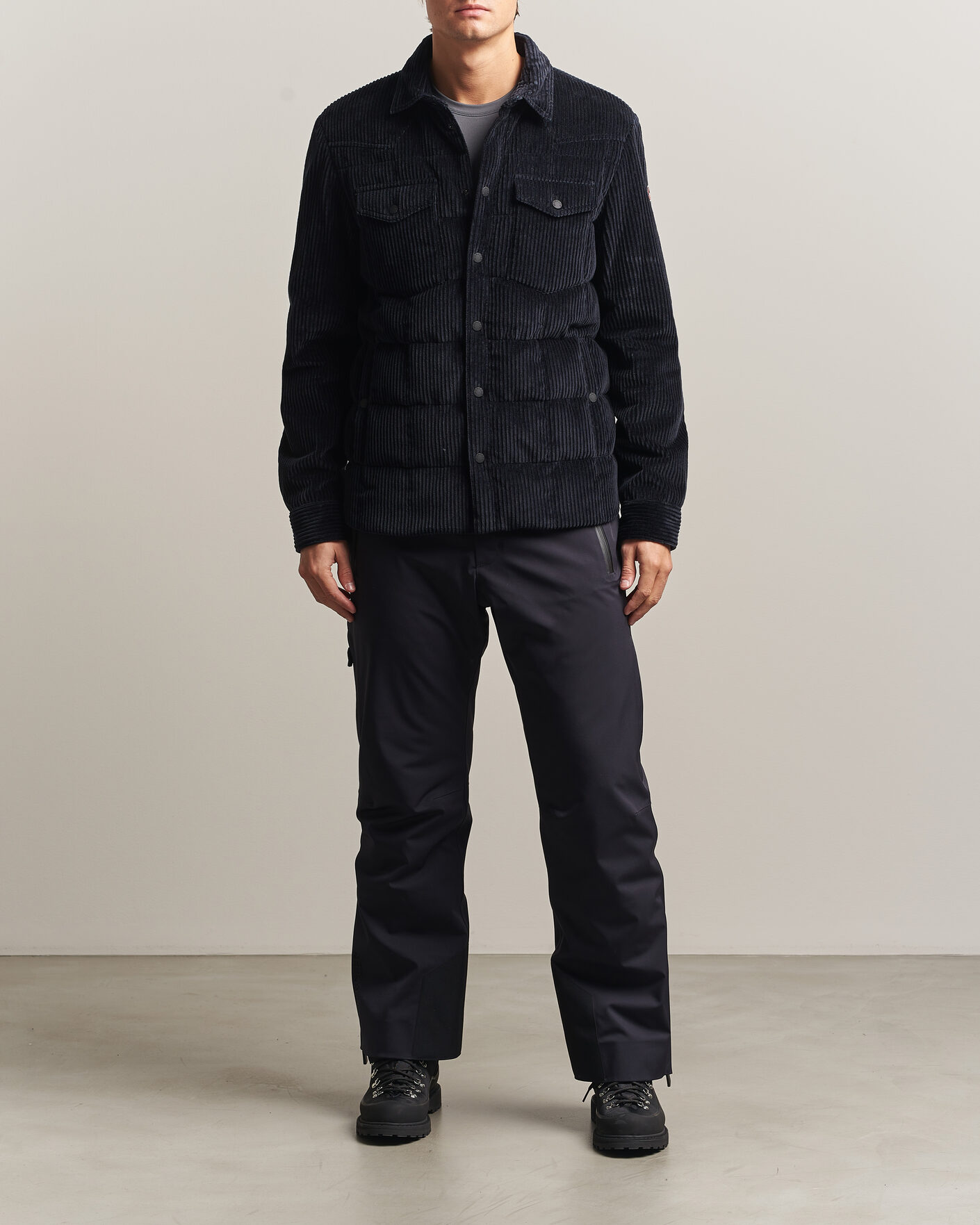 Herre | Jakker | Moncler Grenoble | Gelt Corduroy Shirt Jacket Navy