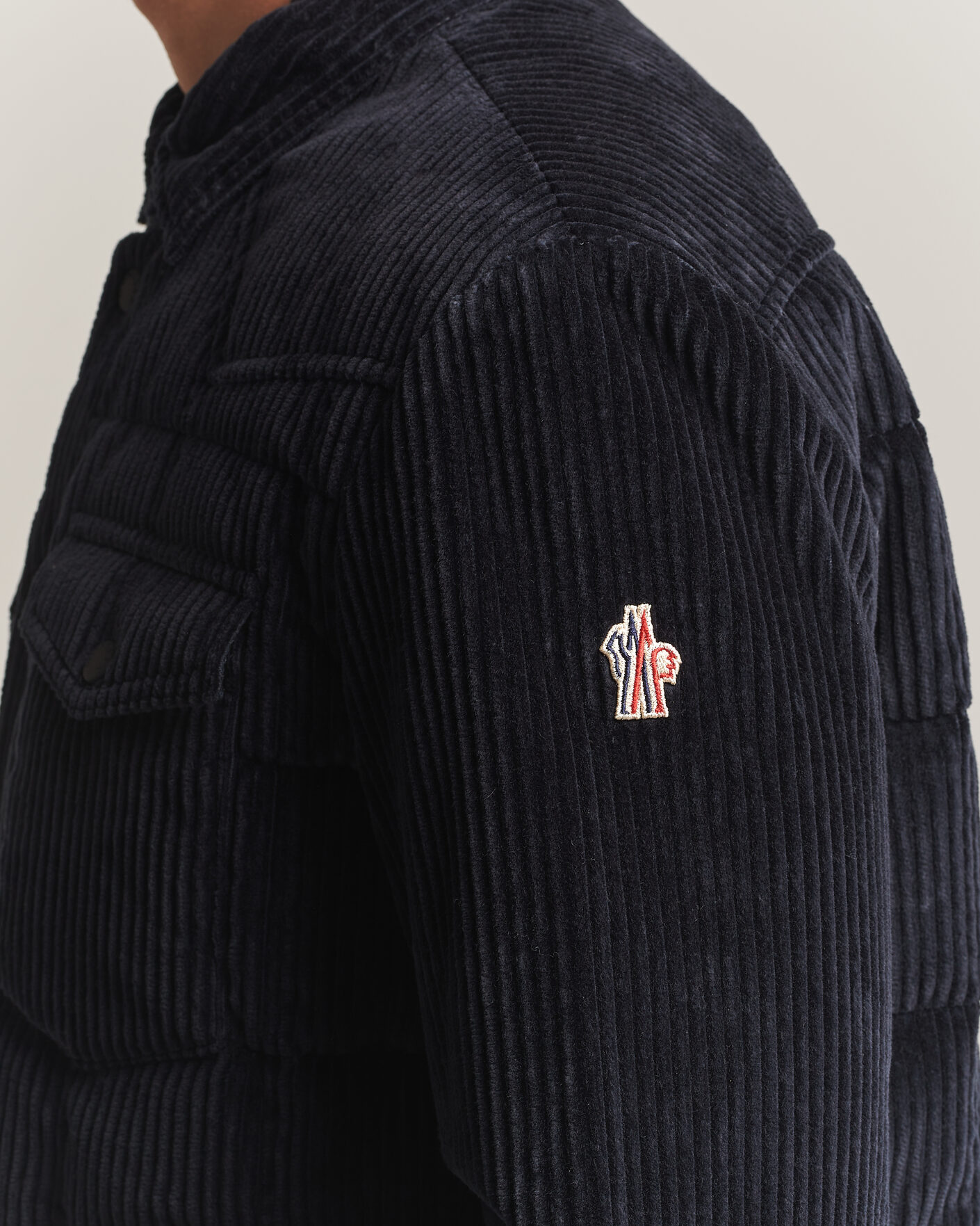 Herre | Jakker | Moncler Grenoble | Gelt Corduroy Shirt Jacket Navy