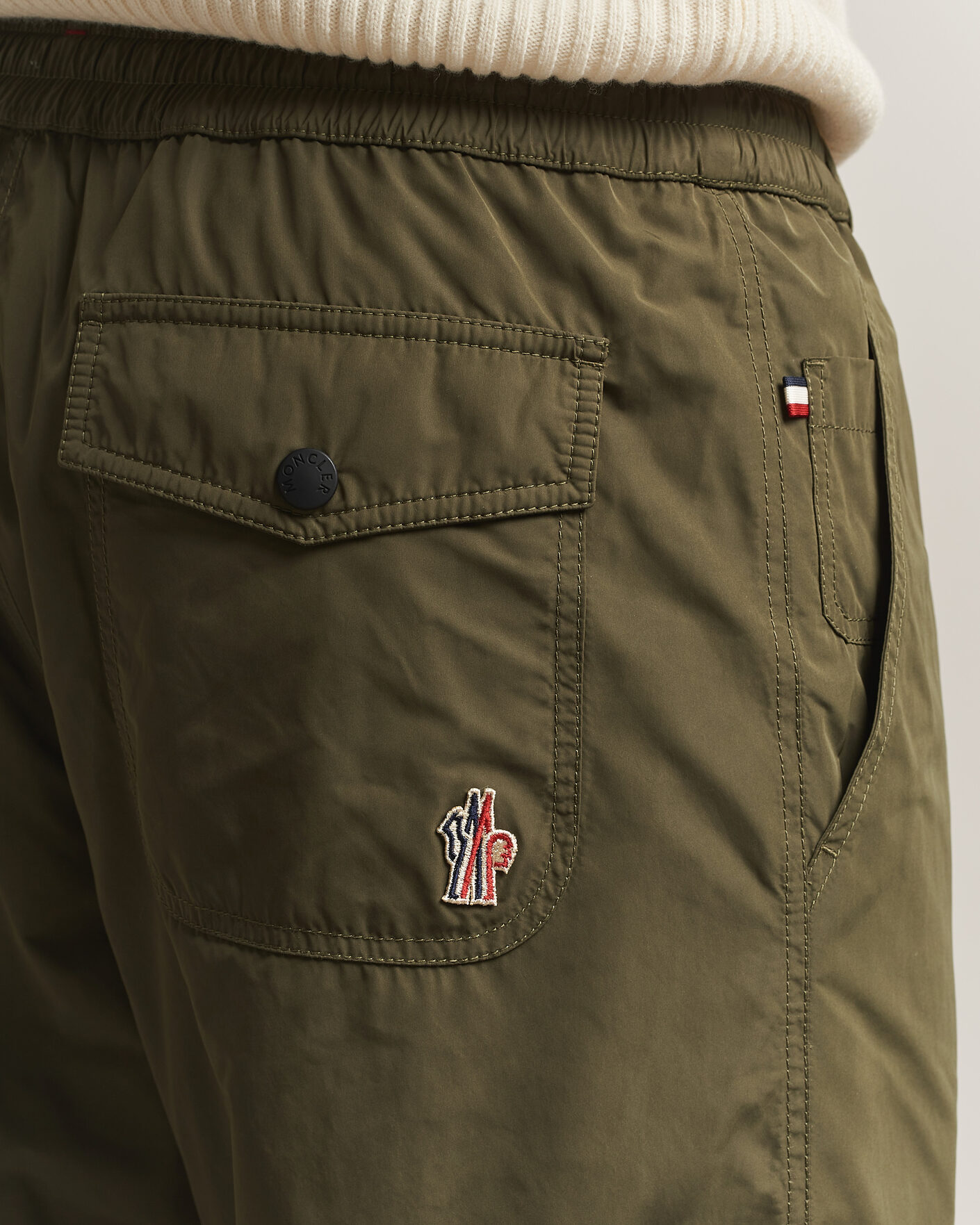 Herre | Bukser | Moncler Grenoble | Drawstring Pants Olive