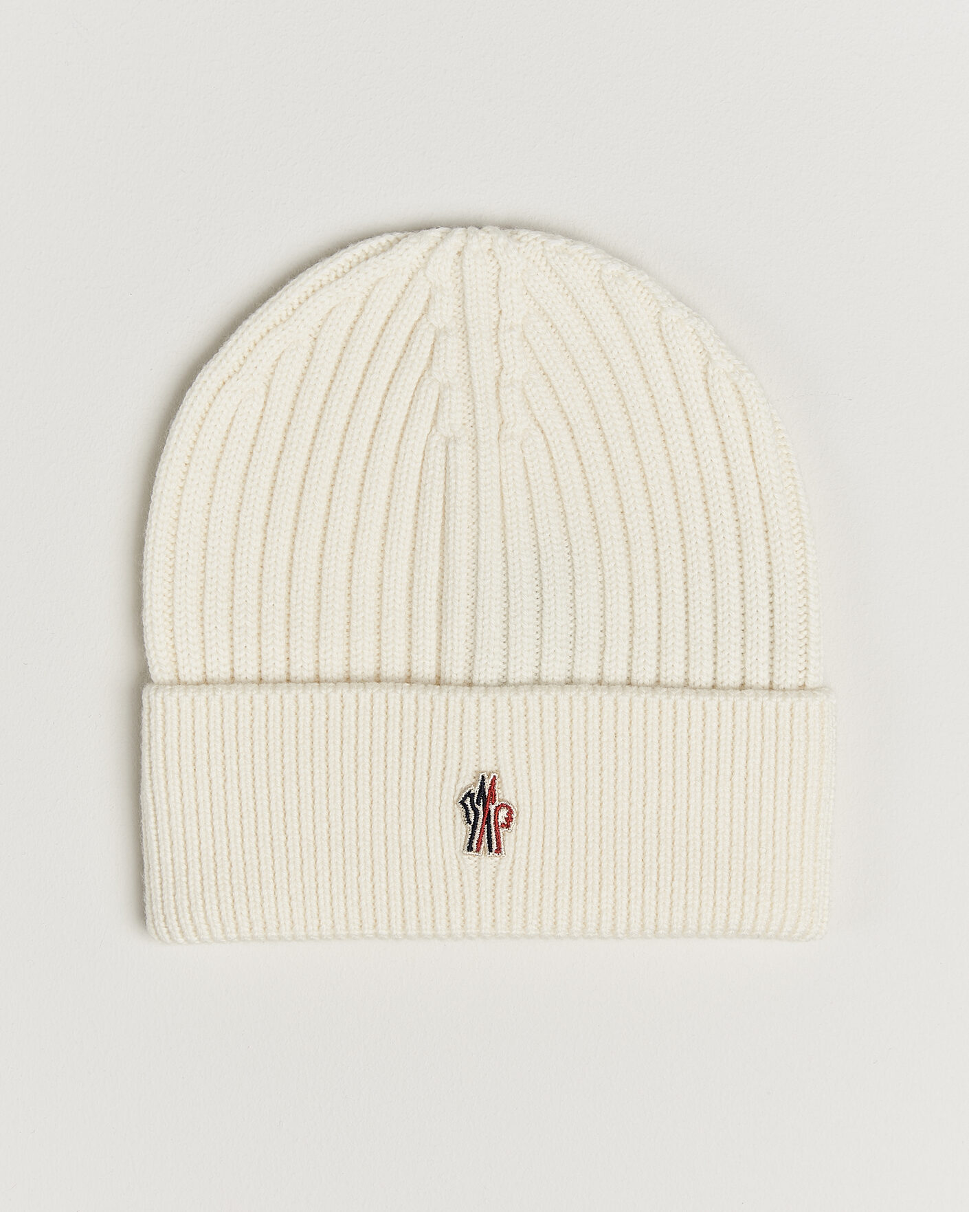 Herre | Luer | Moncler Grenoble | Rib Wool Beanie Off White