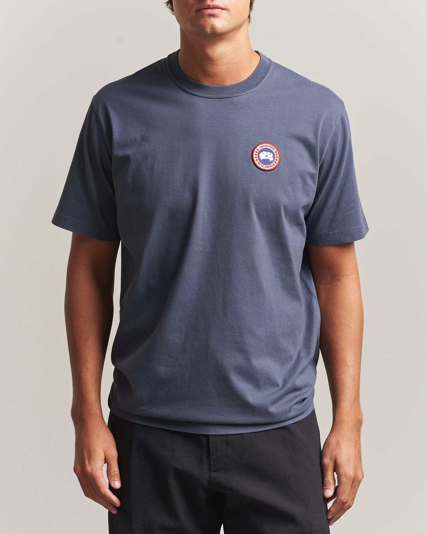 Herre | T-Shirts | Canada Goose | Ocra T-Shirt Dusk Blue