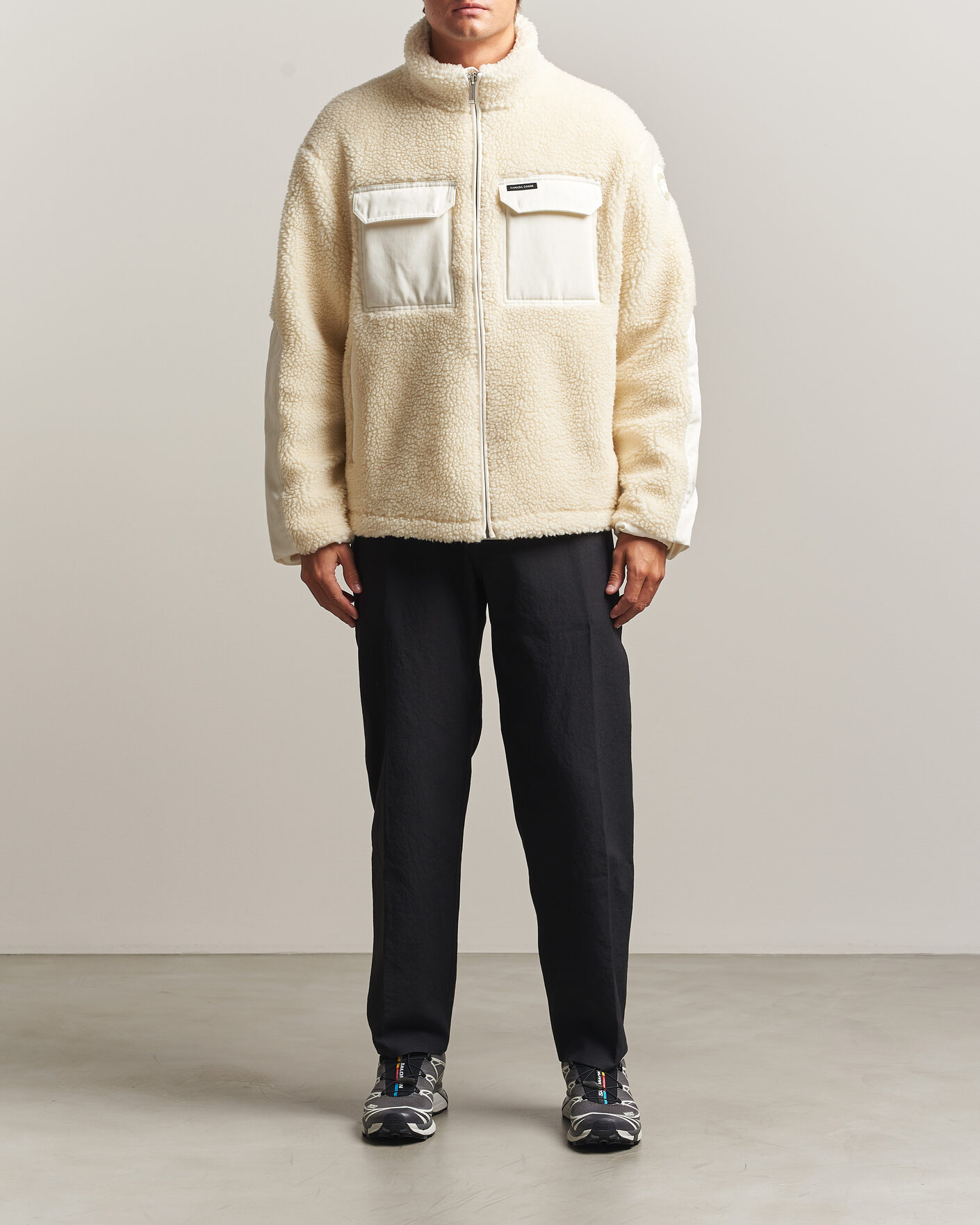 Herre | Jakker | Canada Goose | Harrier Fleece Jacket Bone