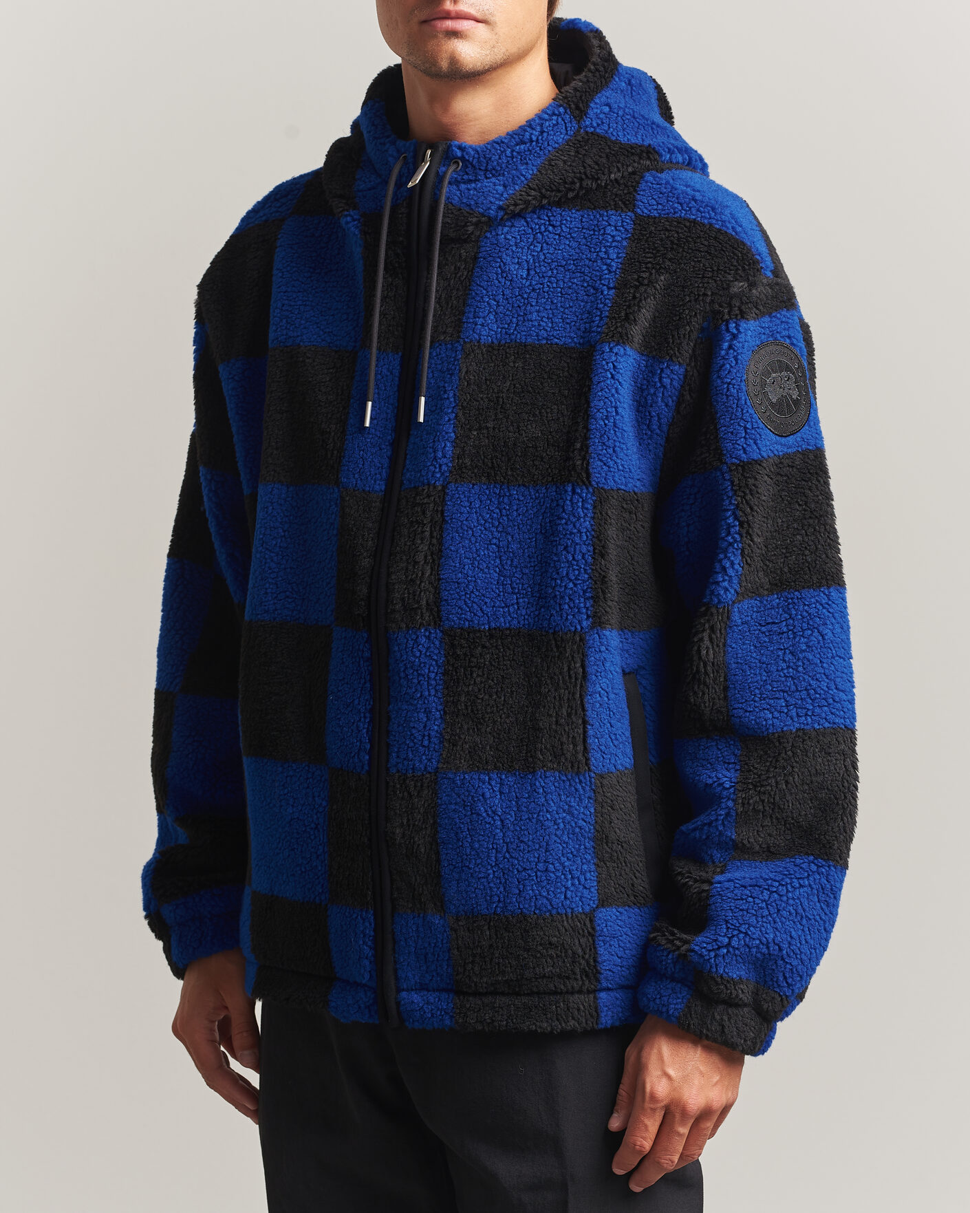 Herre | Jakker | Canada Goose | Harrier Fleece Hoodie Azurite Blue