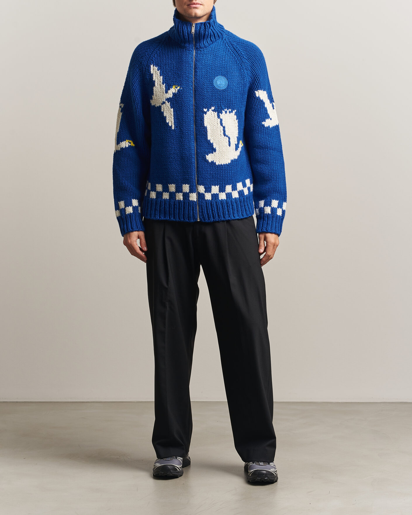 Herre | Gensere | Canada Goose | Moisie Knit Jacket Arctic Goose