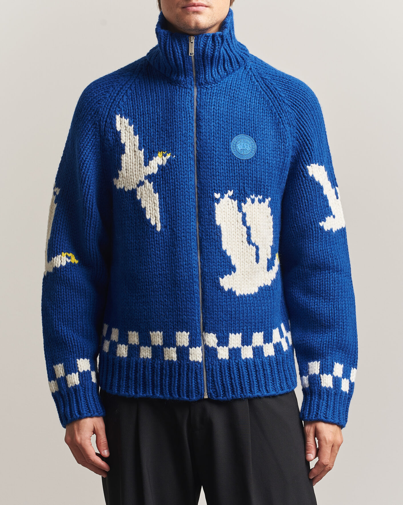 Herre | Gensere | Canada Goose | Moisie Knit Jacket Arctic Goose