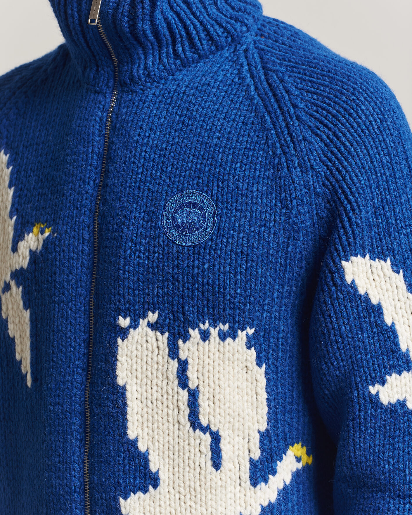 Herre | Gensere | Canada Goose | Moisie Knit Jacket Arctic Goose