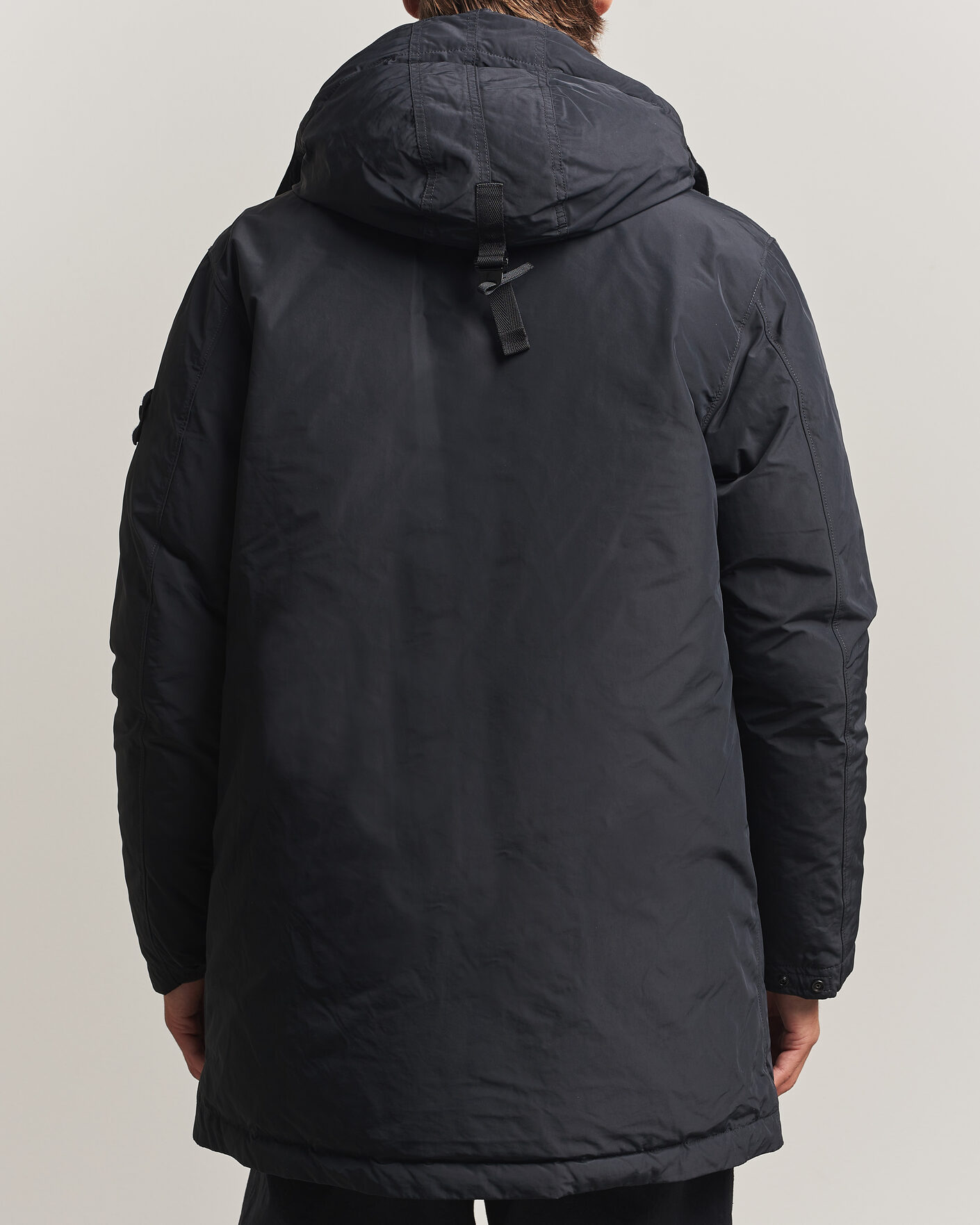 Herre | Jakker | Stone Island | Micro Twill Padded Parka Black