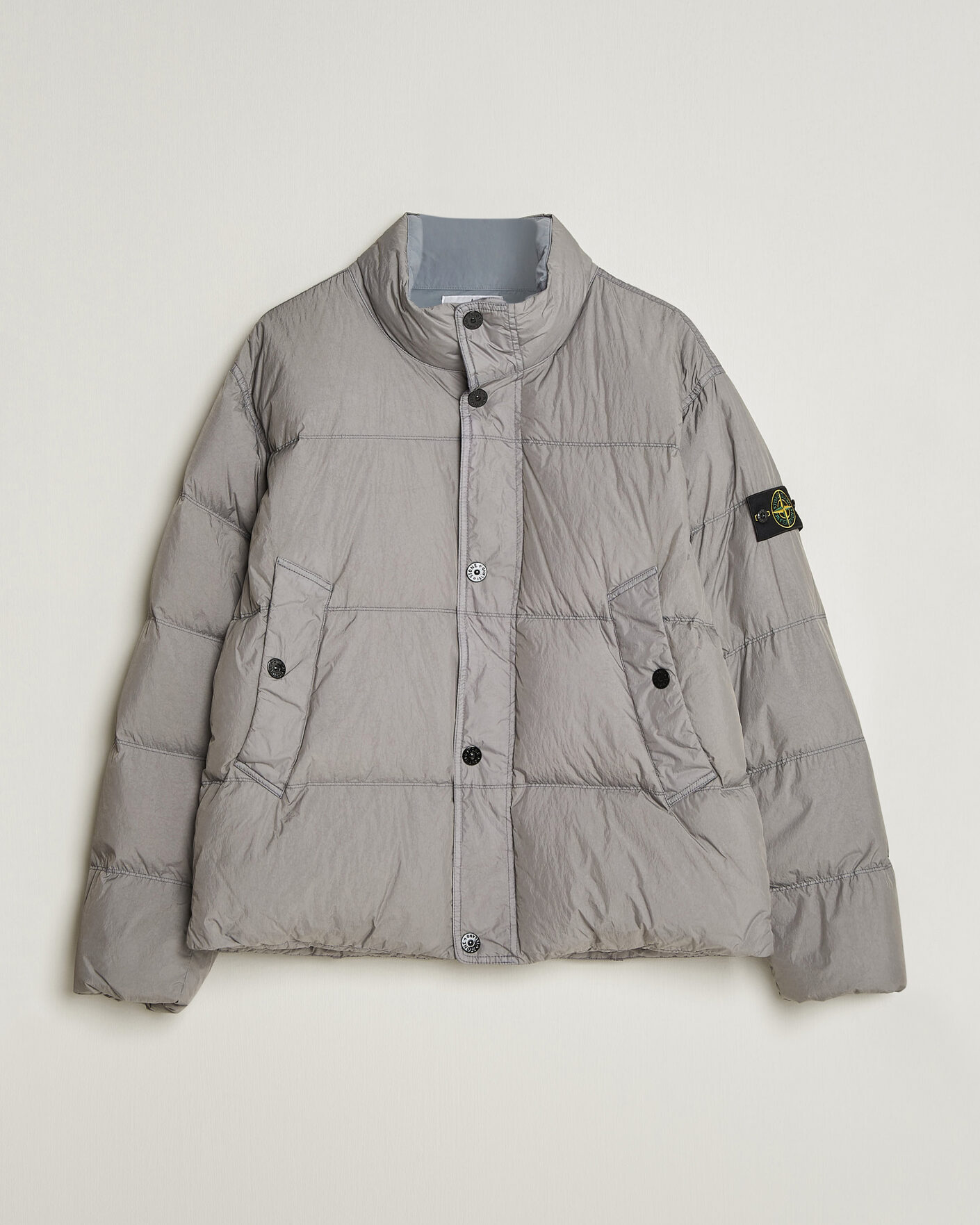 Herre | Jakker | Stone Island | Crinkle Reps Padded Down Jacket Grey