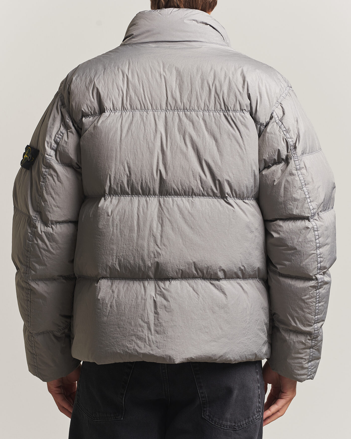 Herre | Jakker | Stone Island | Crinkle Reps Padded Down Jacket Grey