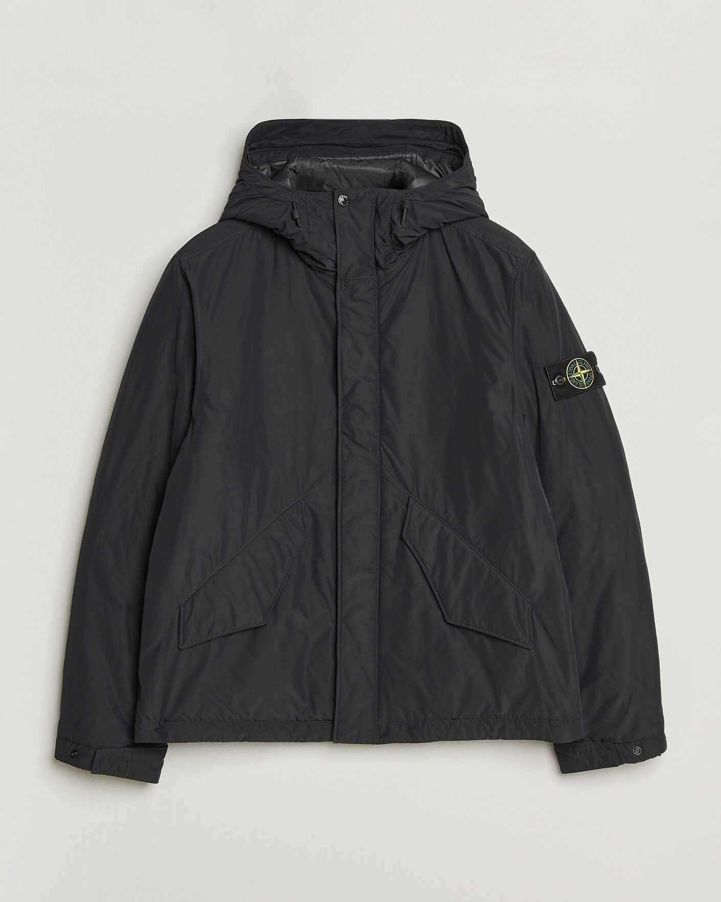 Herre | Jakker | Stone Island | Micro Twill Hood Jacket Black 