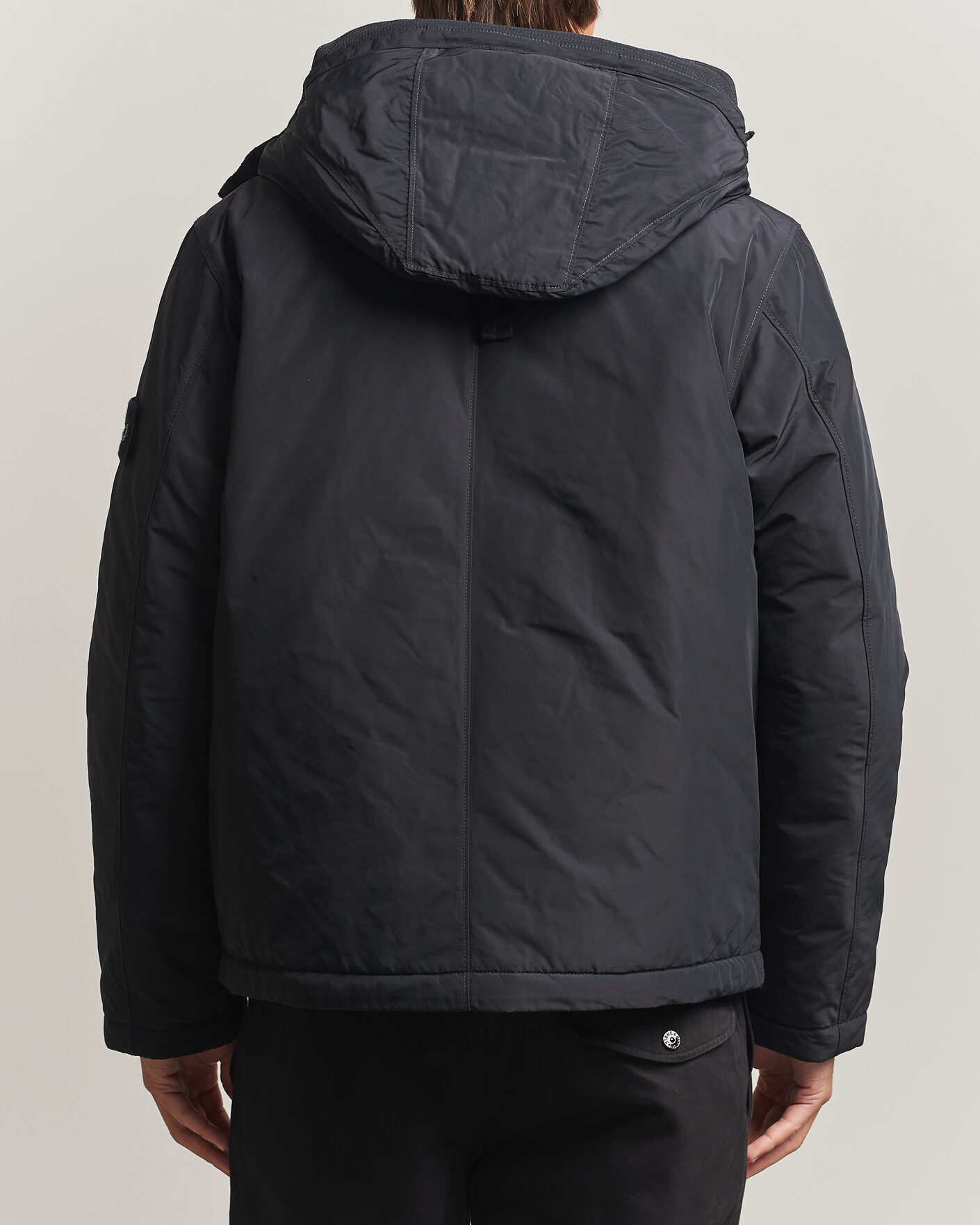 Herre | Jakker | Stone Island | Micro Twill Hood Jacket Black 