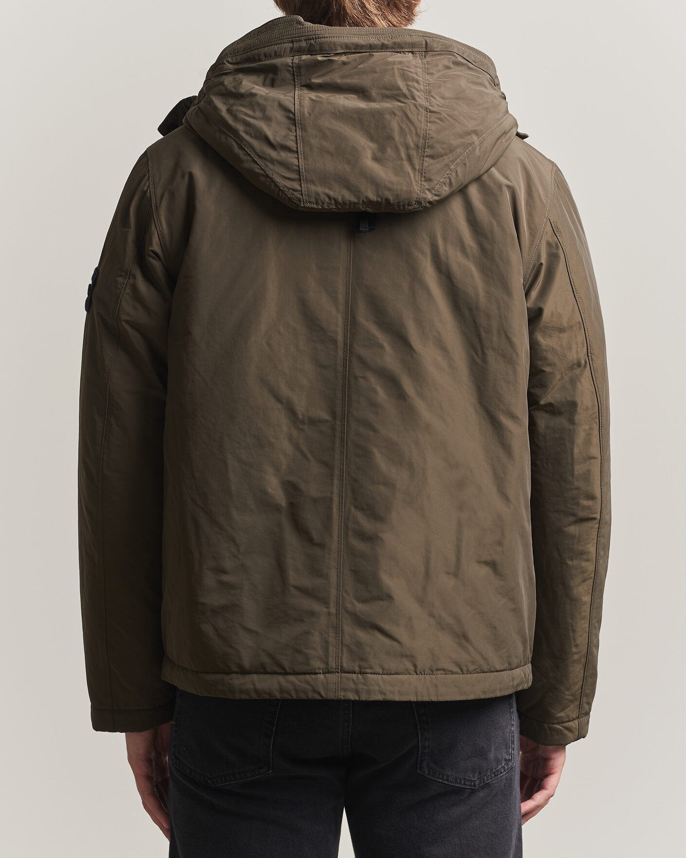 Herre | Jakker | Stone Island | Micro Twill Hood Jacket Coal Grey