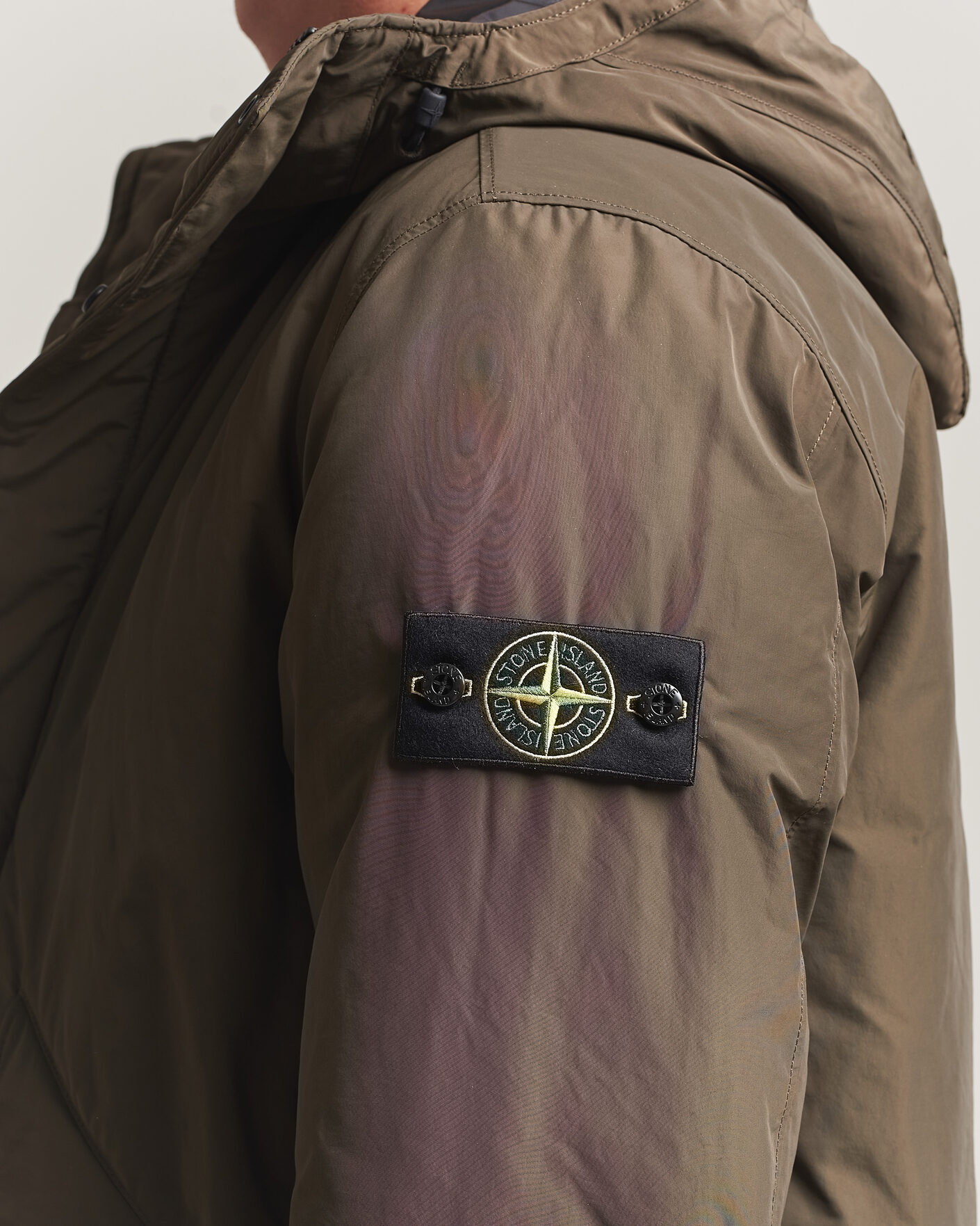 Herre | Jakker | Stone Island | Micro Twill Hood Jacket Coal Grey