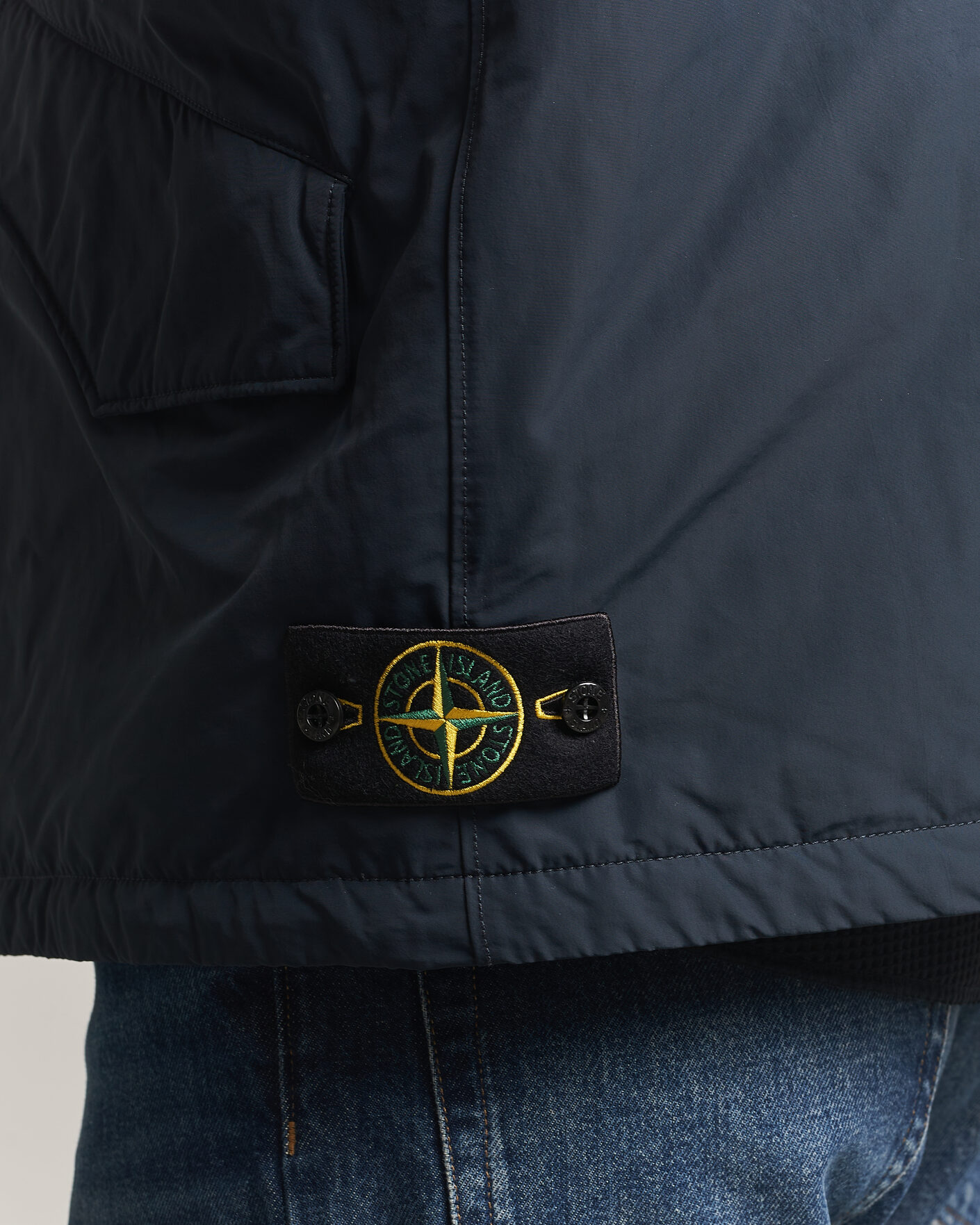 Herre | Vester | Stone Island | Micro Twill Padded Vest Navy Blue