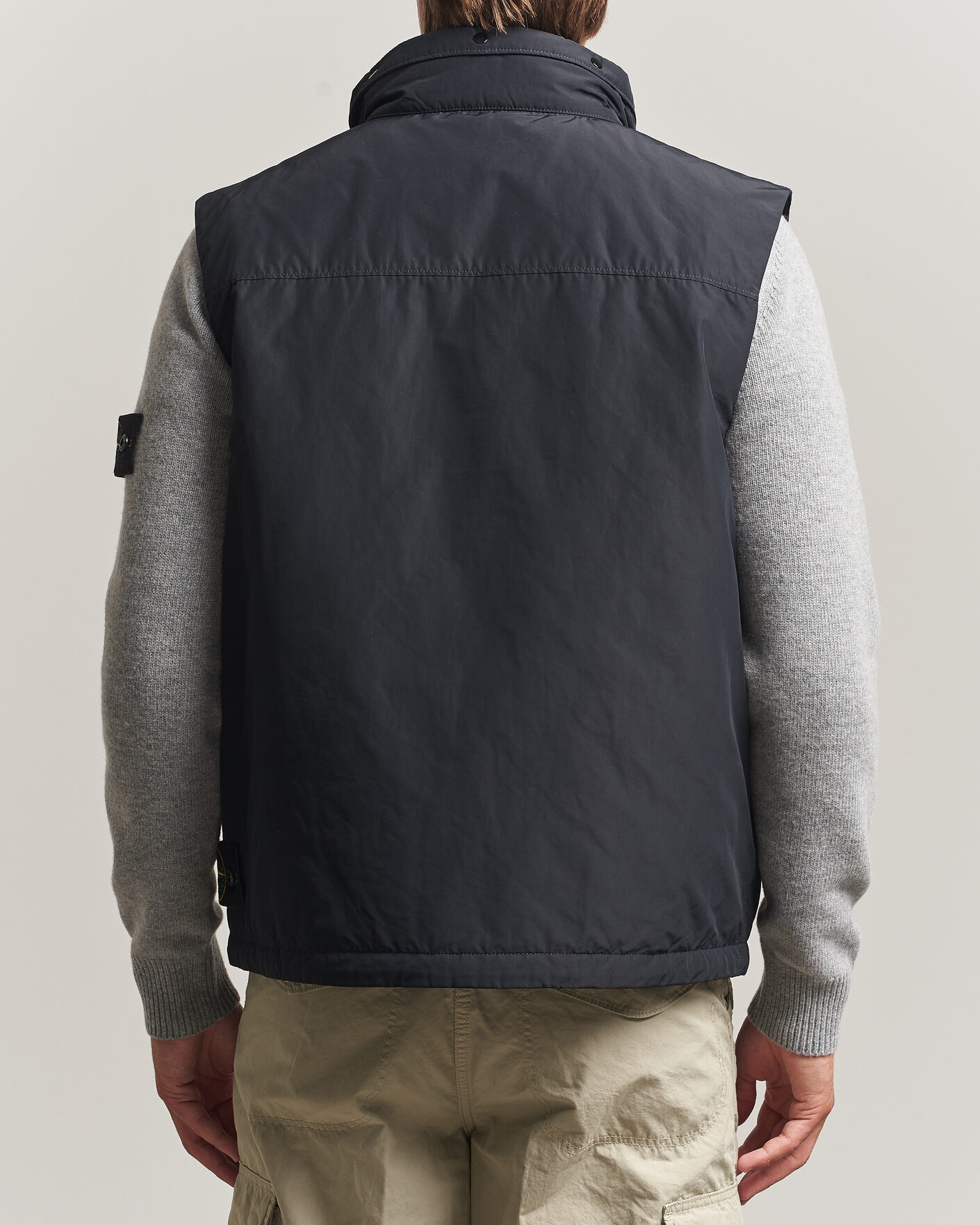 Herre | Vester | Stone Island | Micro Twill Padded Vest Black