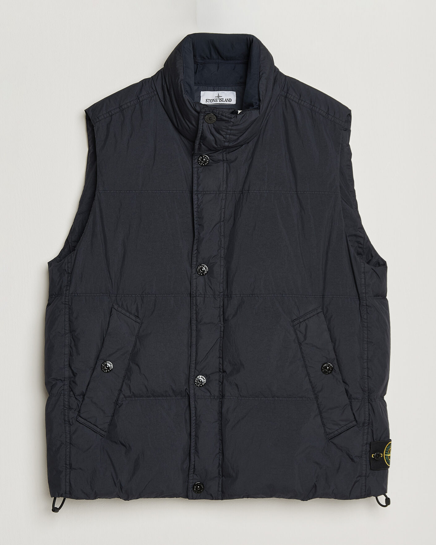 Herre | Vester | Stone Island | Crinkle Reps Down Vest Navy Blue