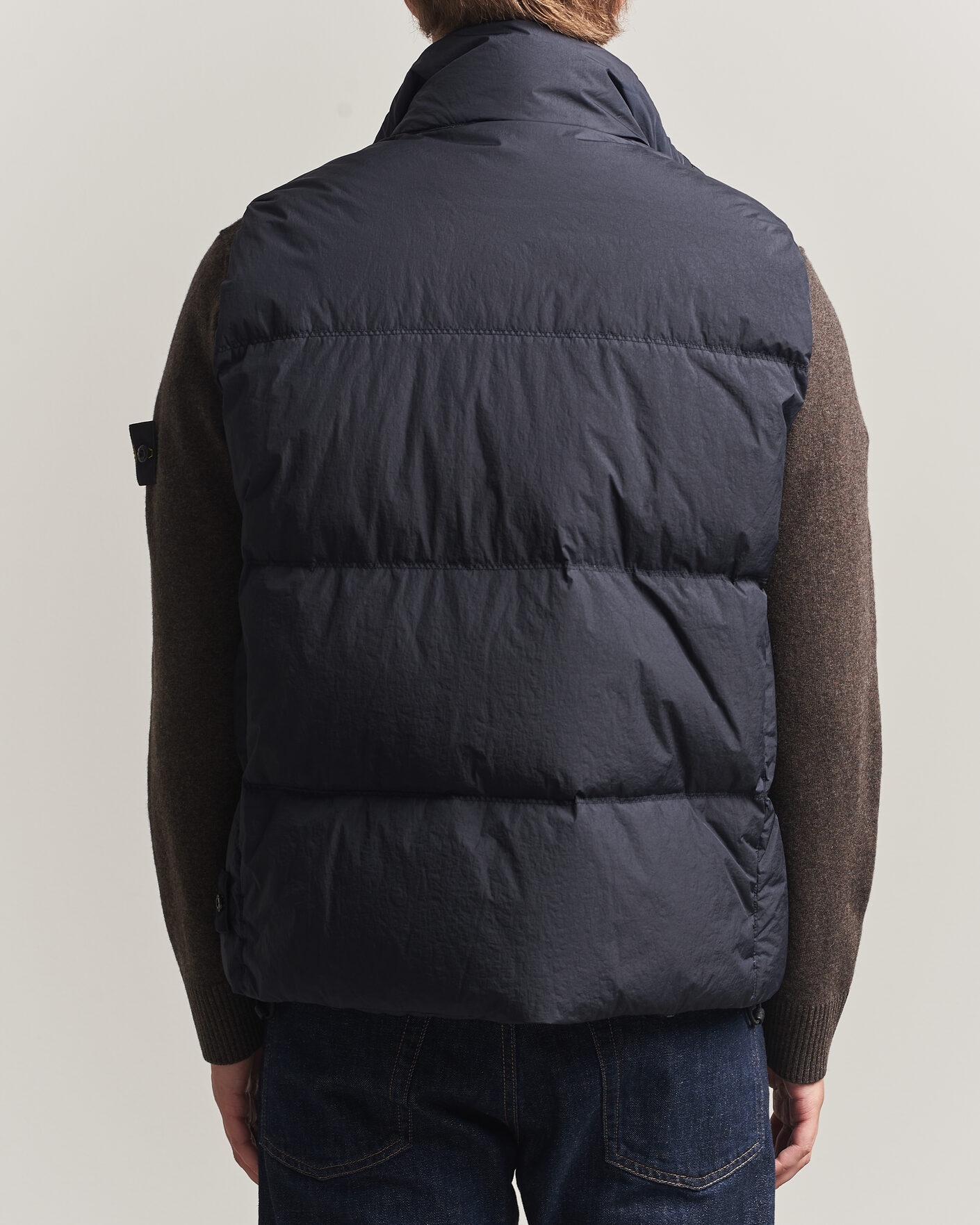 Herre | Vester | Stone Island | Crinkle Reps Down Vest Navy Blue
