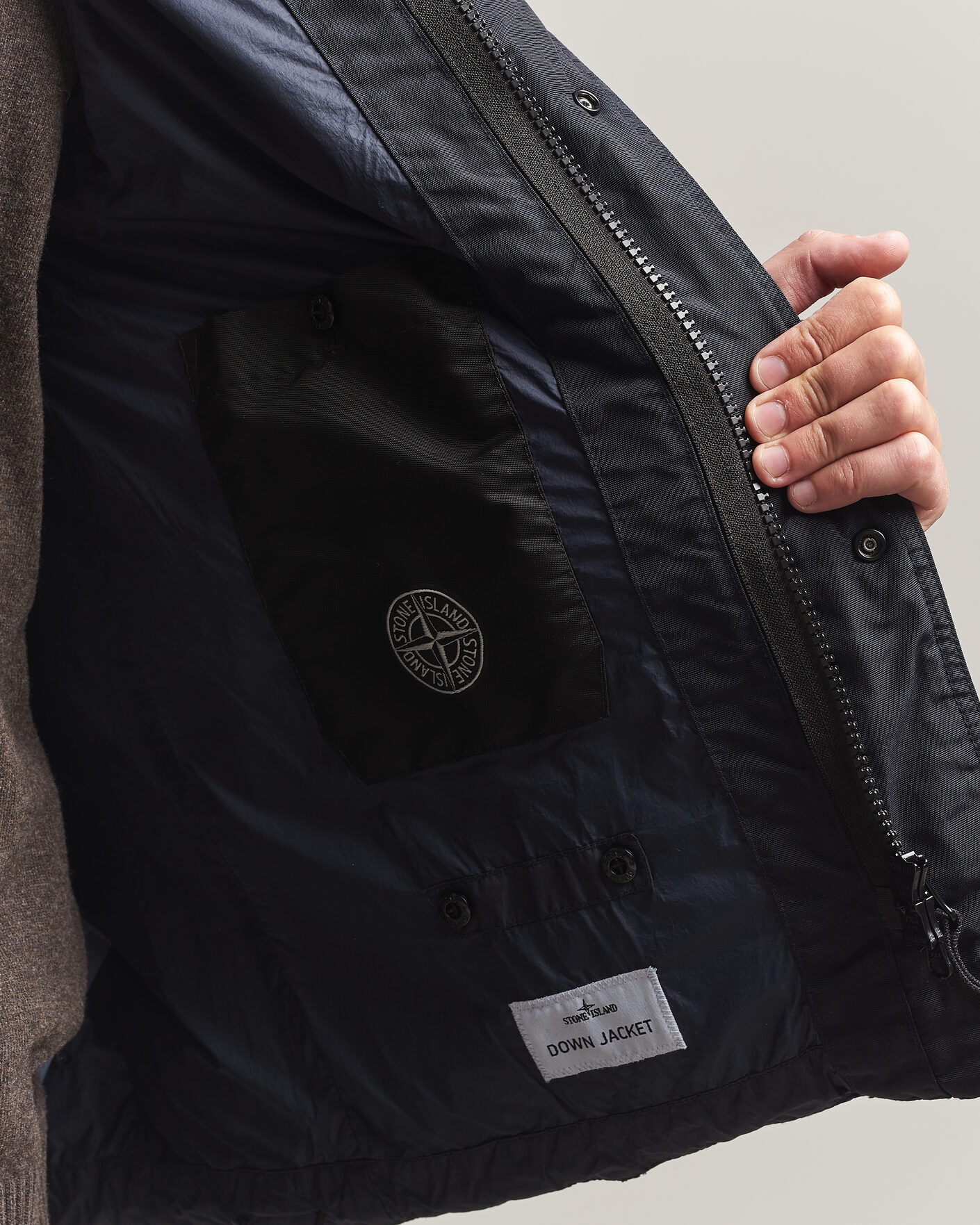 Herre | Vester | Stone Island | Crinkle Reps Down Vest Navy Blue