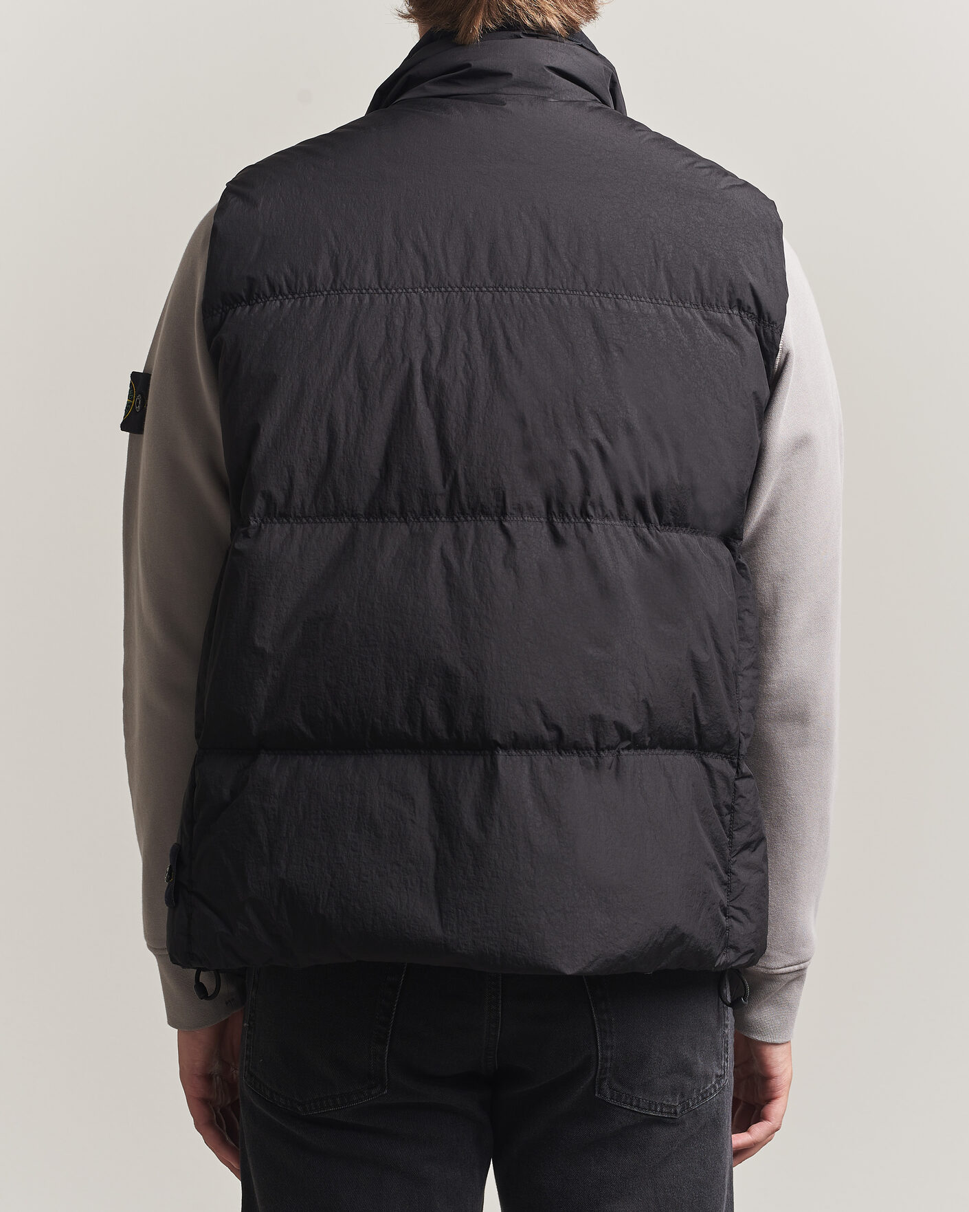 Herre | Vester | Stone Island | Crinkle Reps Down Vest Black