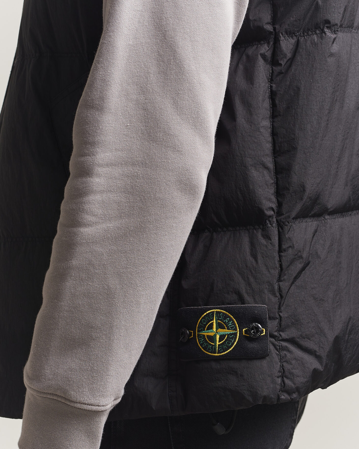 Herre | Vester | Stone Island | Crinkle Reps Down Vest Black