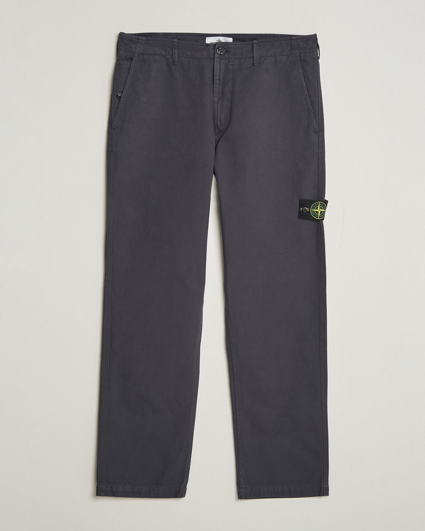 Herre | Bukser | Stone Island | Dense Cotton Twill Pants Blue Navy
