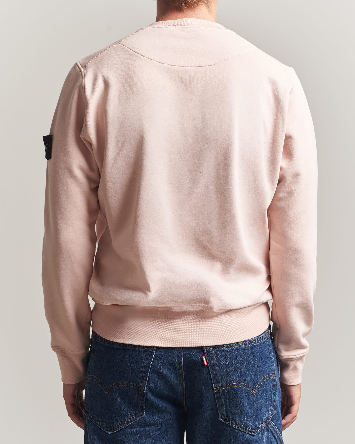 Herre | Gensere | Stone Island | Garment Dyed Fleece Sweatshirt Antique Rose