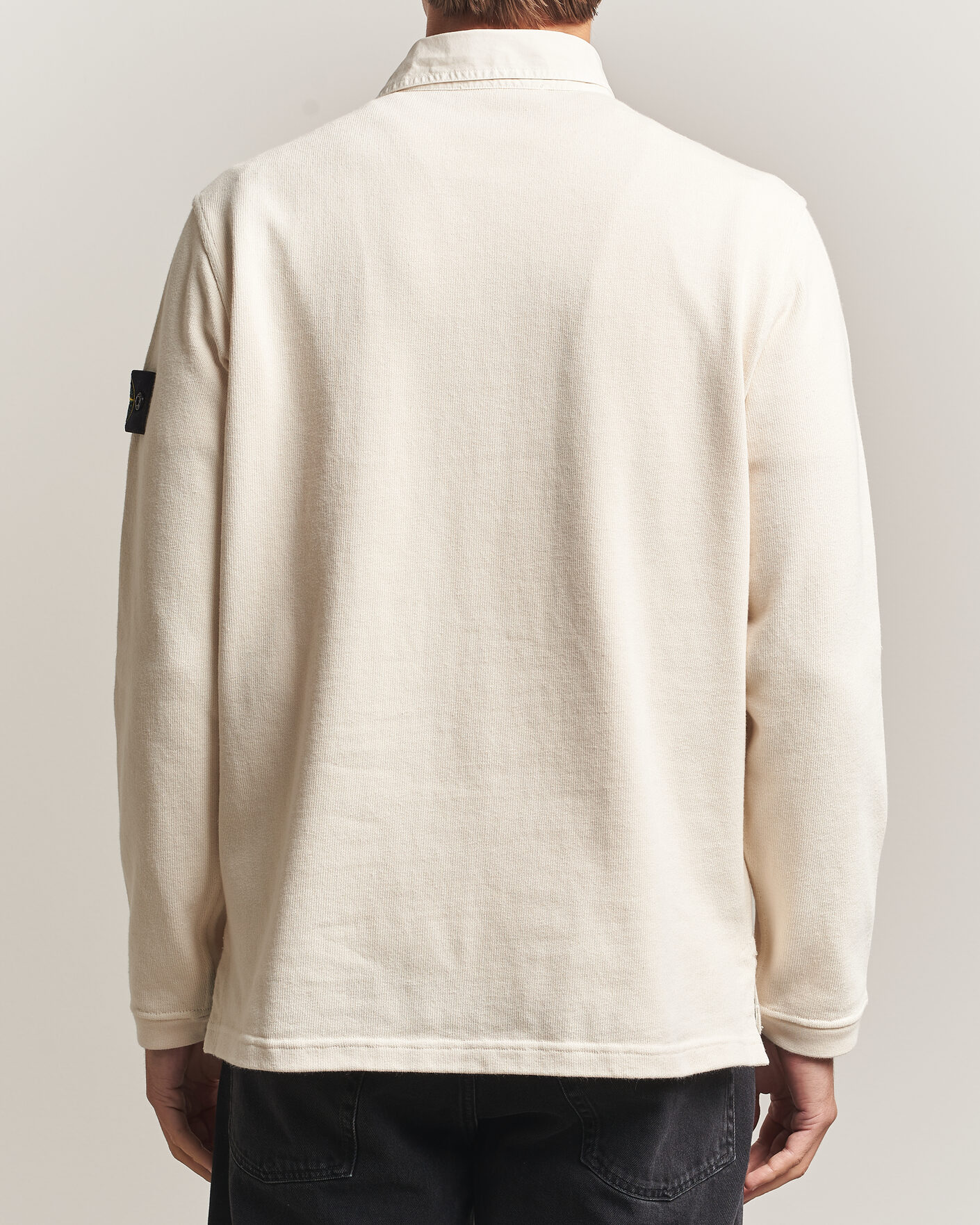 Herre | Gensere | Stone Island | Heavy Cotton Jersey Polo Ivory