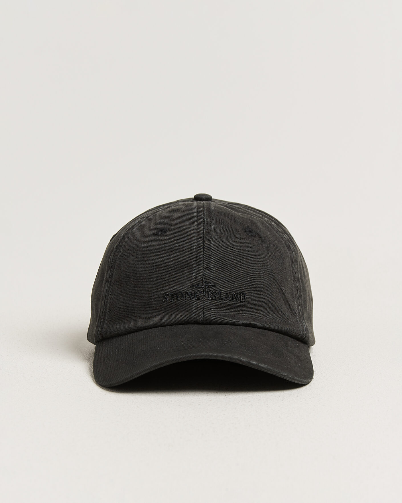 Herre | Hatter og capser | Stone Island | Brushed Cotton Gabardine Cap Black