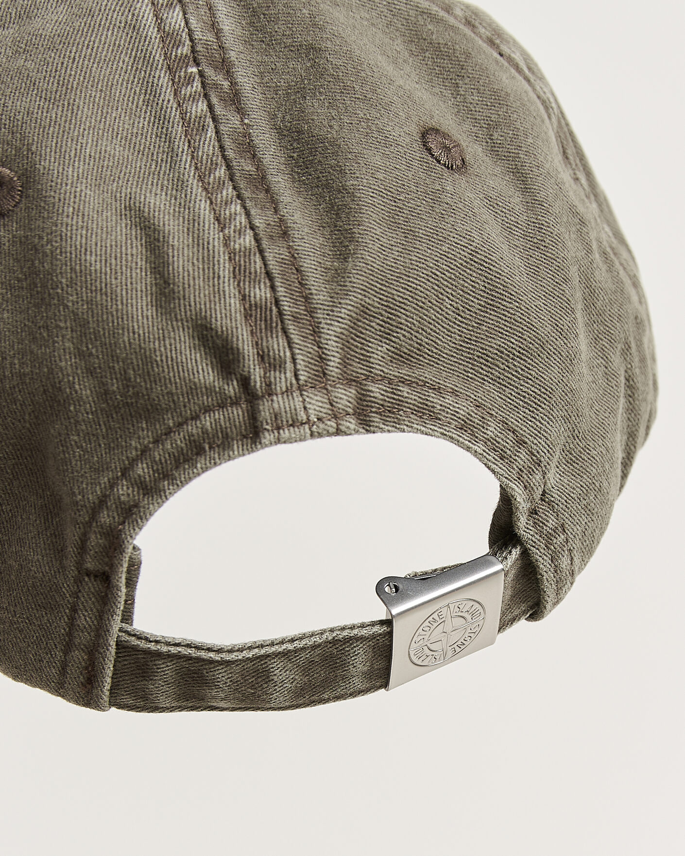 Herre | Hatter og capser | Stone Island | Brushed Cotton Gabardine Cap Military Green