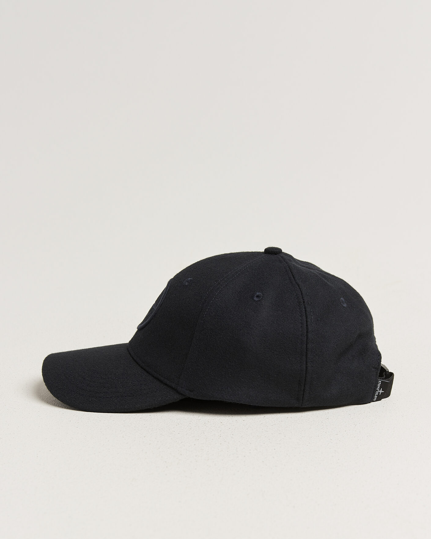 Herre | Hatter og capser | Stone Island | Wool/Nylon Flannel Cap Navy Blue