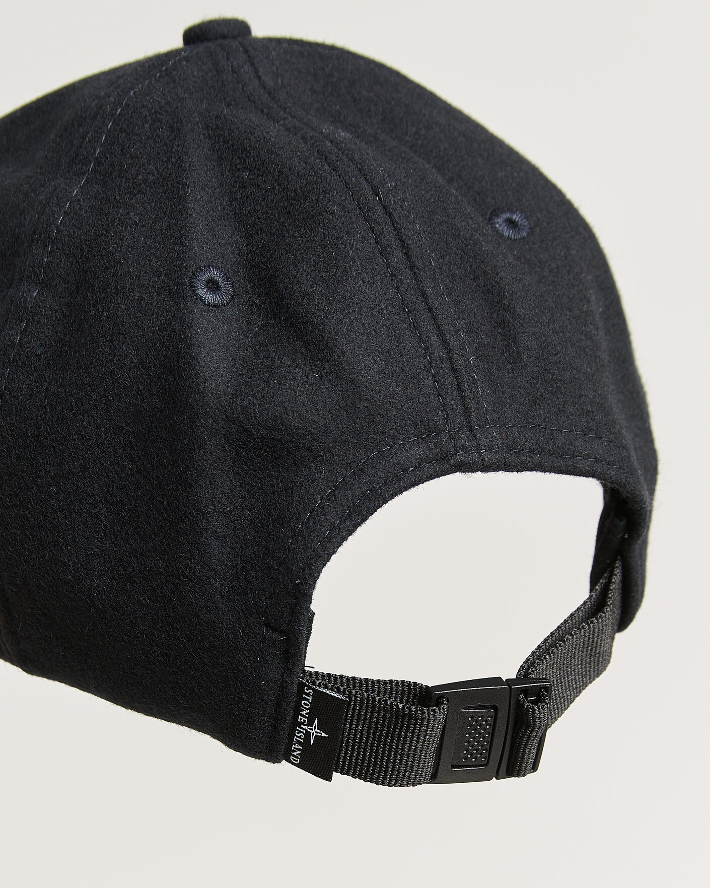 Herre | Hatter og capser | Stone Island | Wool/Nylon Flannel Cap Navy Blue