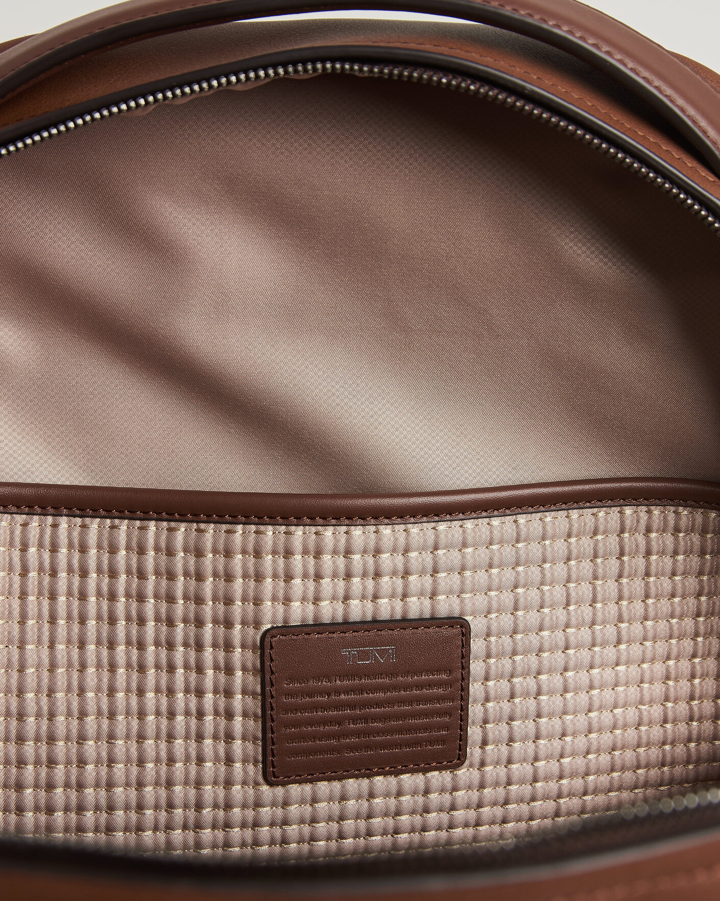 Herre | Vesker | TUMI | Harrison Bradner Backpack Cognac Bombe