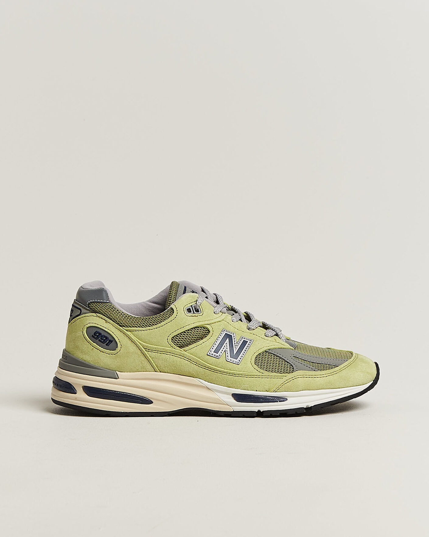 Herre | Sneakers | New Balance Made In US & UK | New Balance Made in Made in UK 991v2 Green Banana