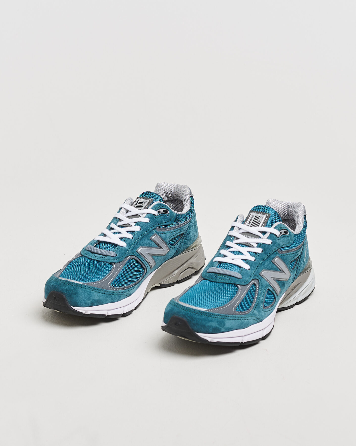Herre | Sneakers | New Balance Made In US & UK | New Balance Made in Made in USA 990v4 Vintage Teal