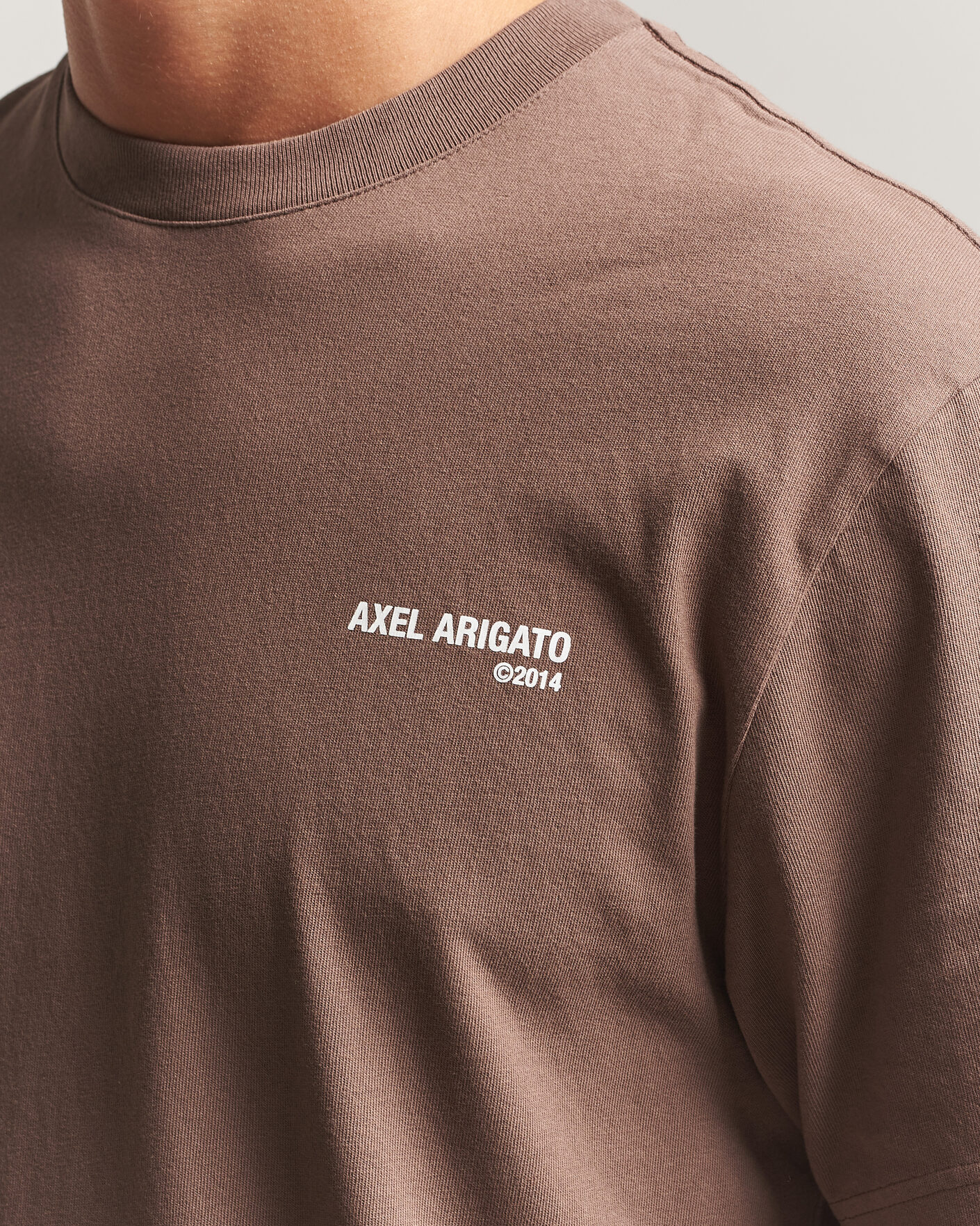 Herre | T-Shirts | Axel Arigato | Legacy T-Shirt Coffee Brown