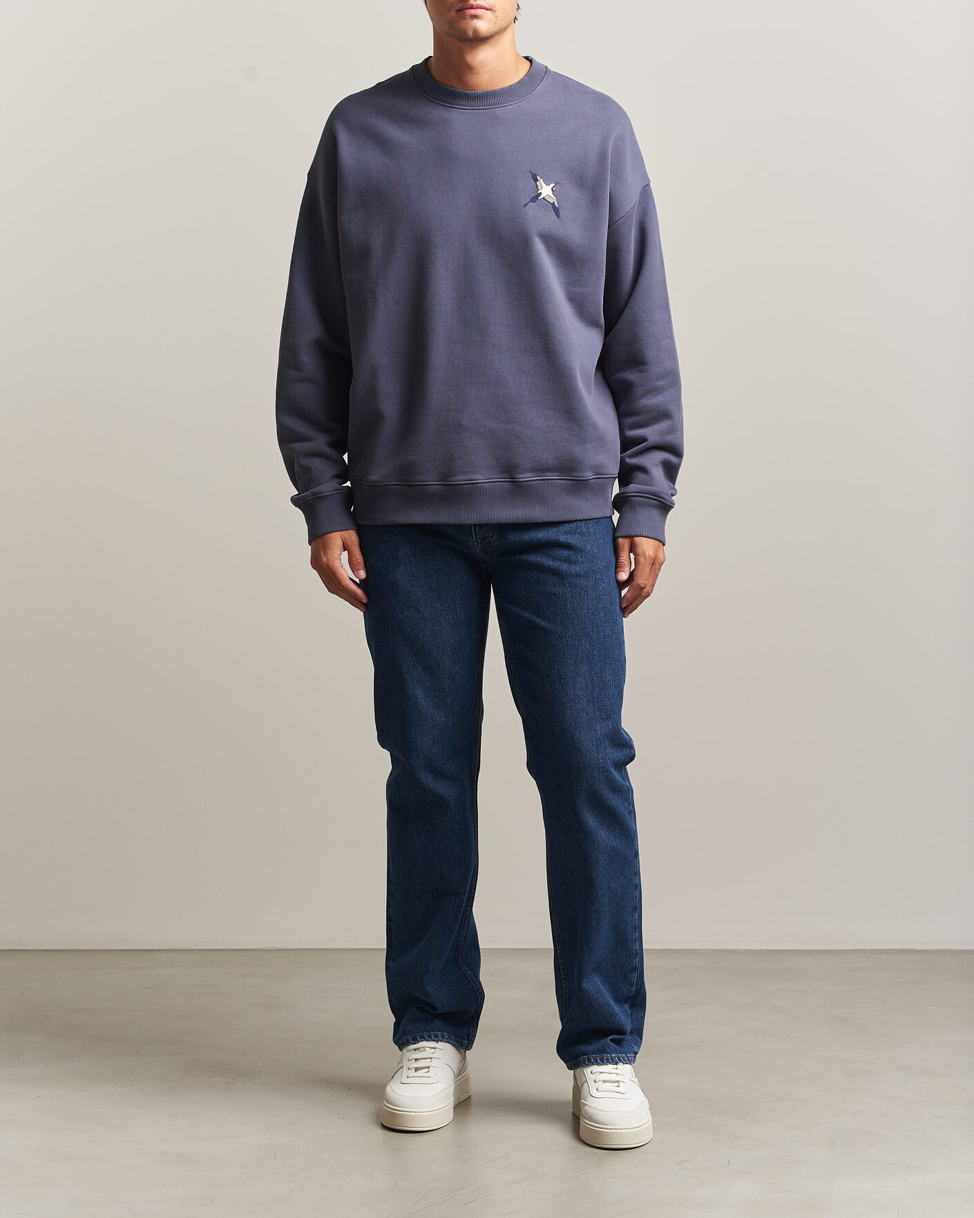 Herre | Gensere | Axel Arigato | Micro Bee Bird Sweatshirt Smoke Grey