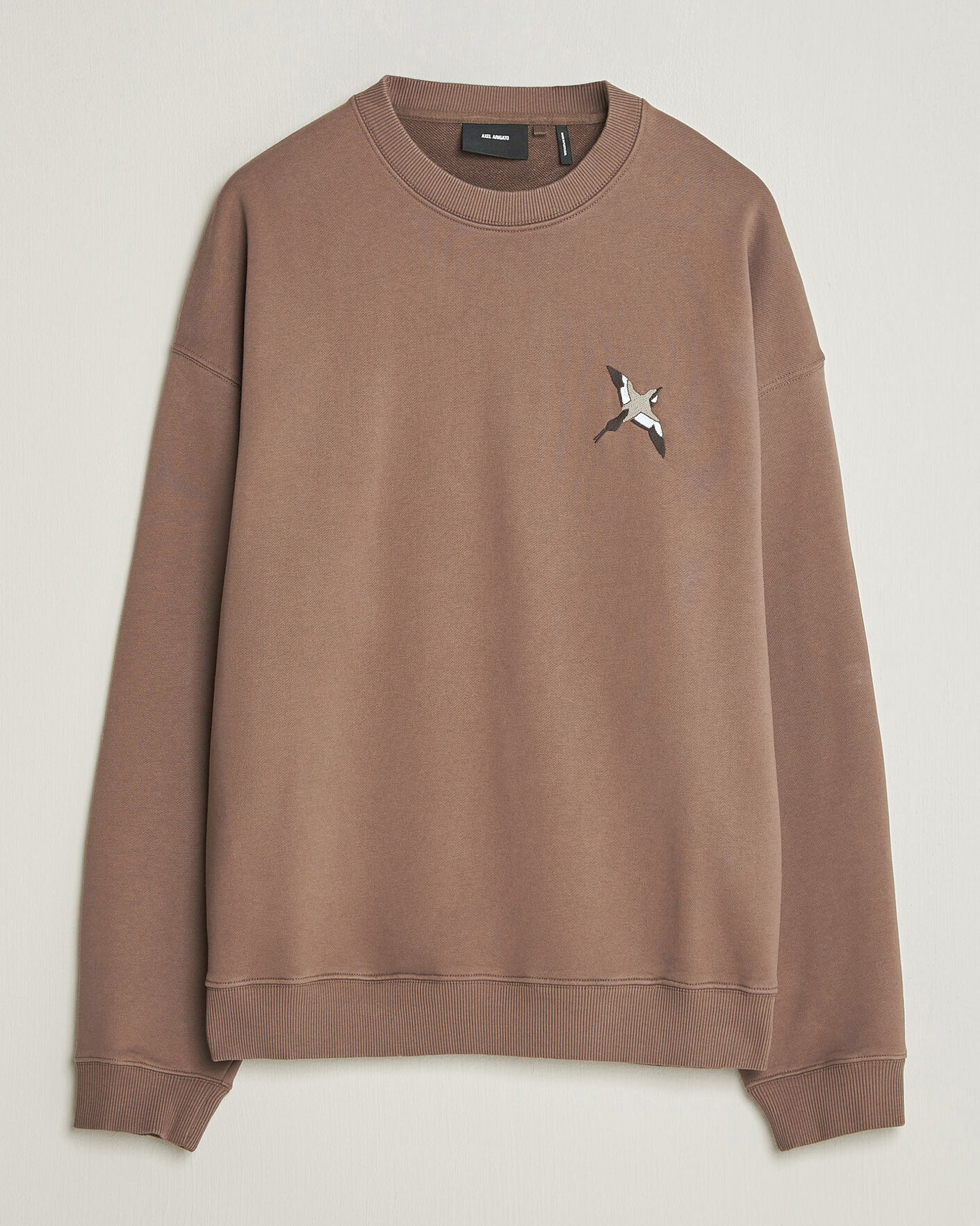 Herre | Gensere | Axel Arigato | Micro Bee Bird Sweatshirt Coffee Brown