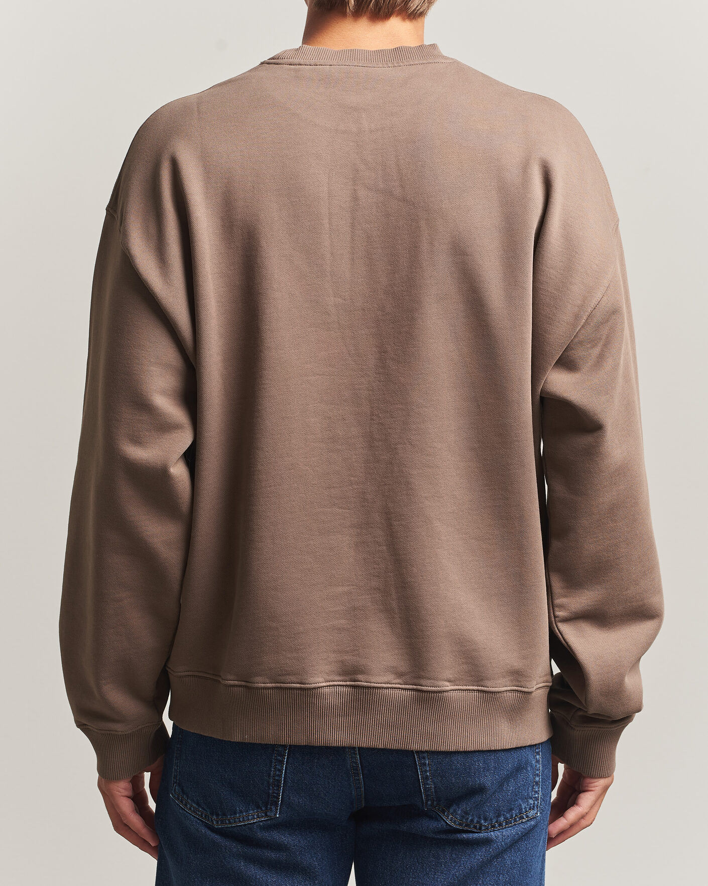 Herre | Gensere | Axel Arigato | Micro Bee Bird Sweatshirt Coffee Brown