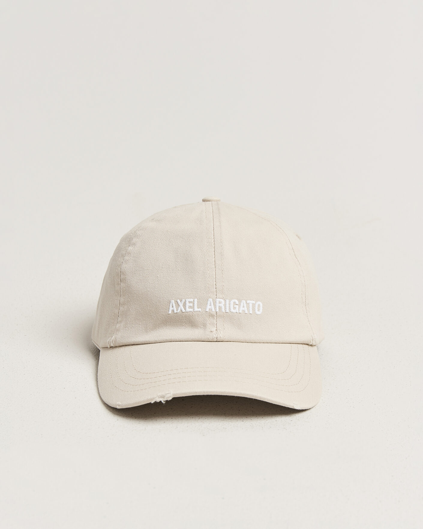 Herre | Hatter og capser | Axel Arigato | AA Logo Cap Washed Beige