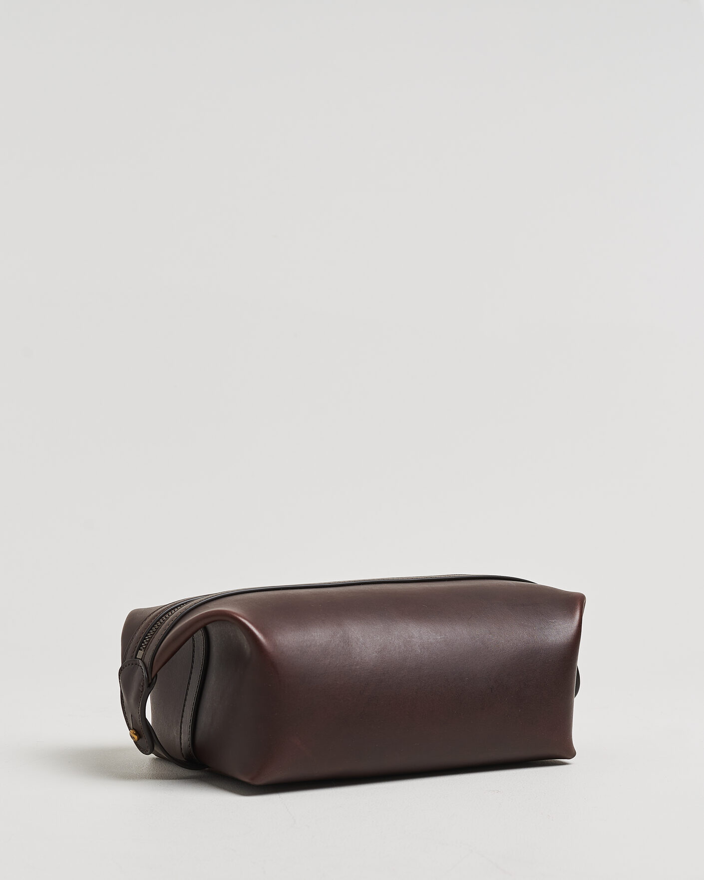 Herre | Vesker | Polo Ralph Lauren | Leather Washbag Burnished Brown
