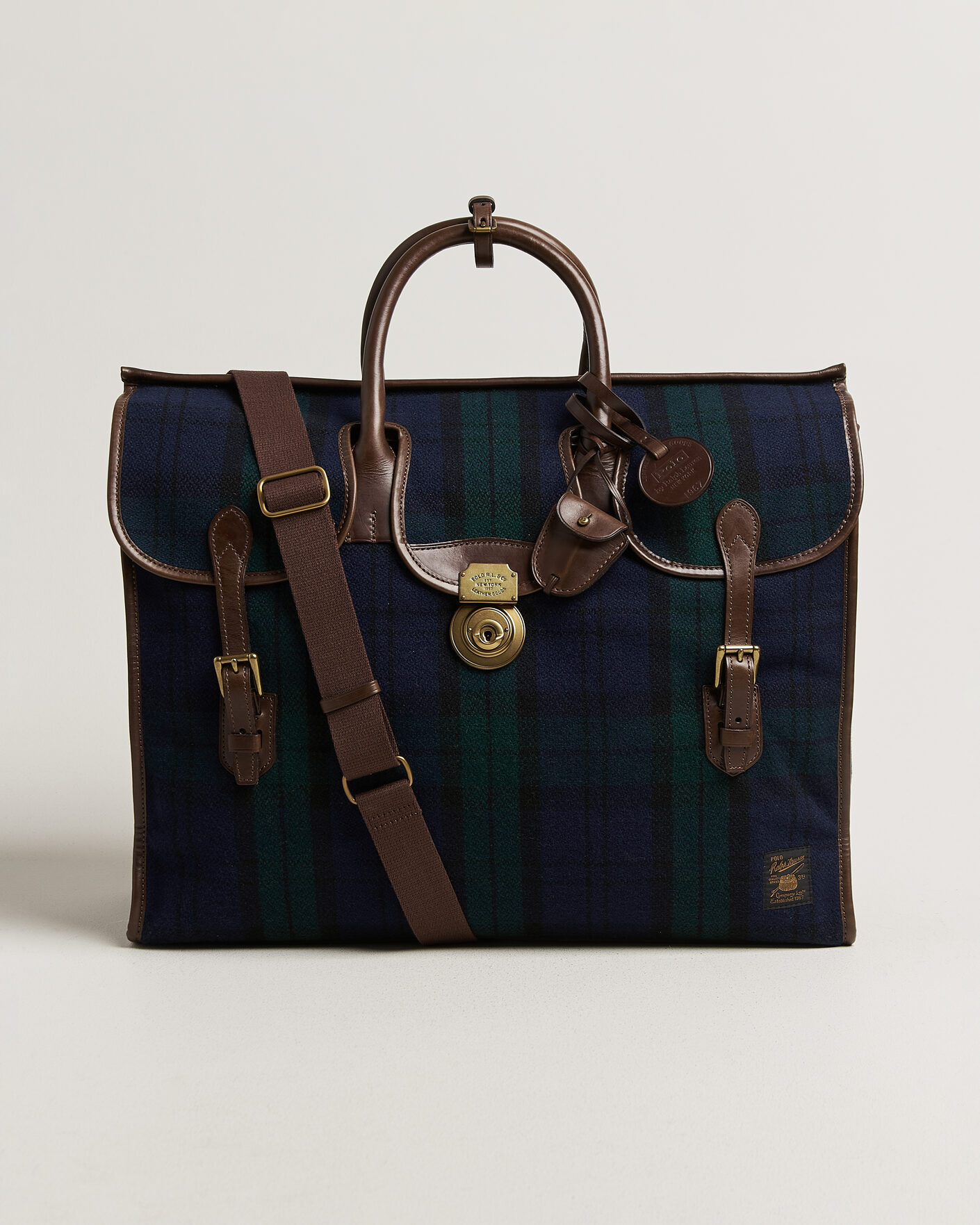 Herre | Vesker | Polo Ralph Lauren | Weekender Luggage Bag Blue/Green Multi