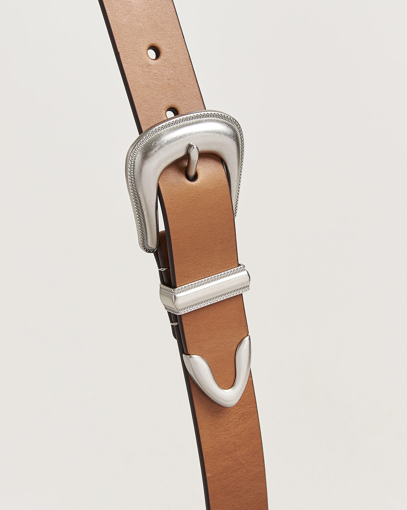 Herre | Belter | Polo Ralph Lauren | Western Denim Belt Tan