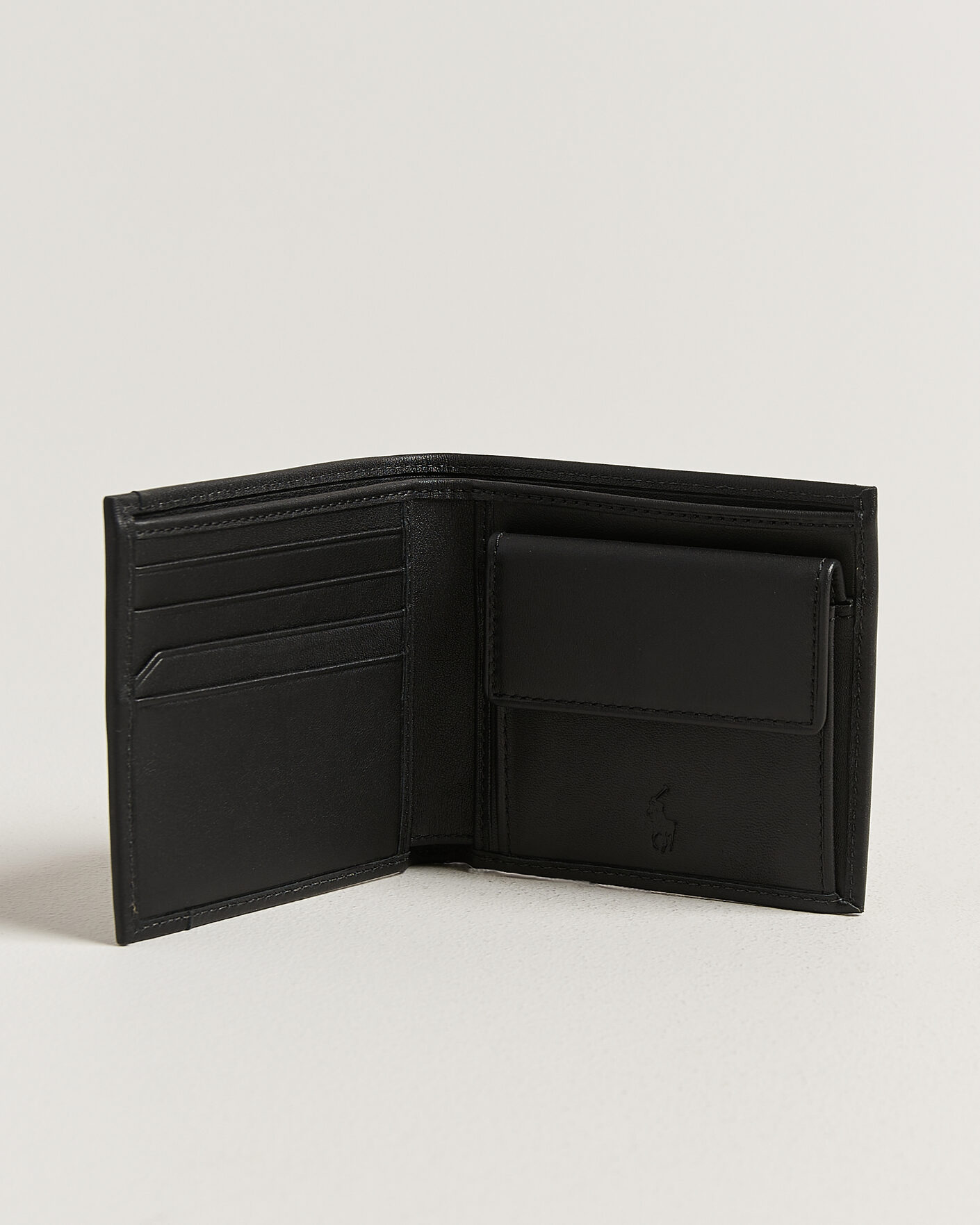 Herre | Lommebøker | Polo Ralph Lauren | Smooth Leather Wallet Black